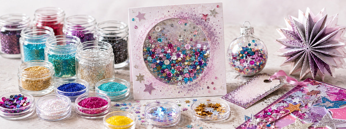 Glitzer & Pailletten