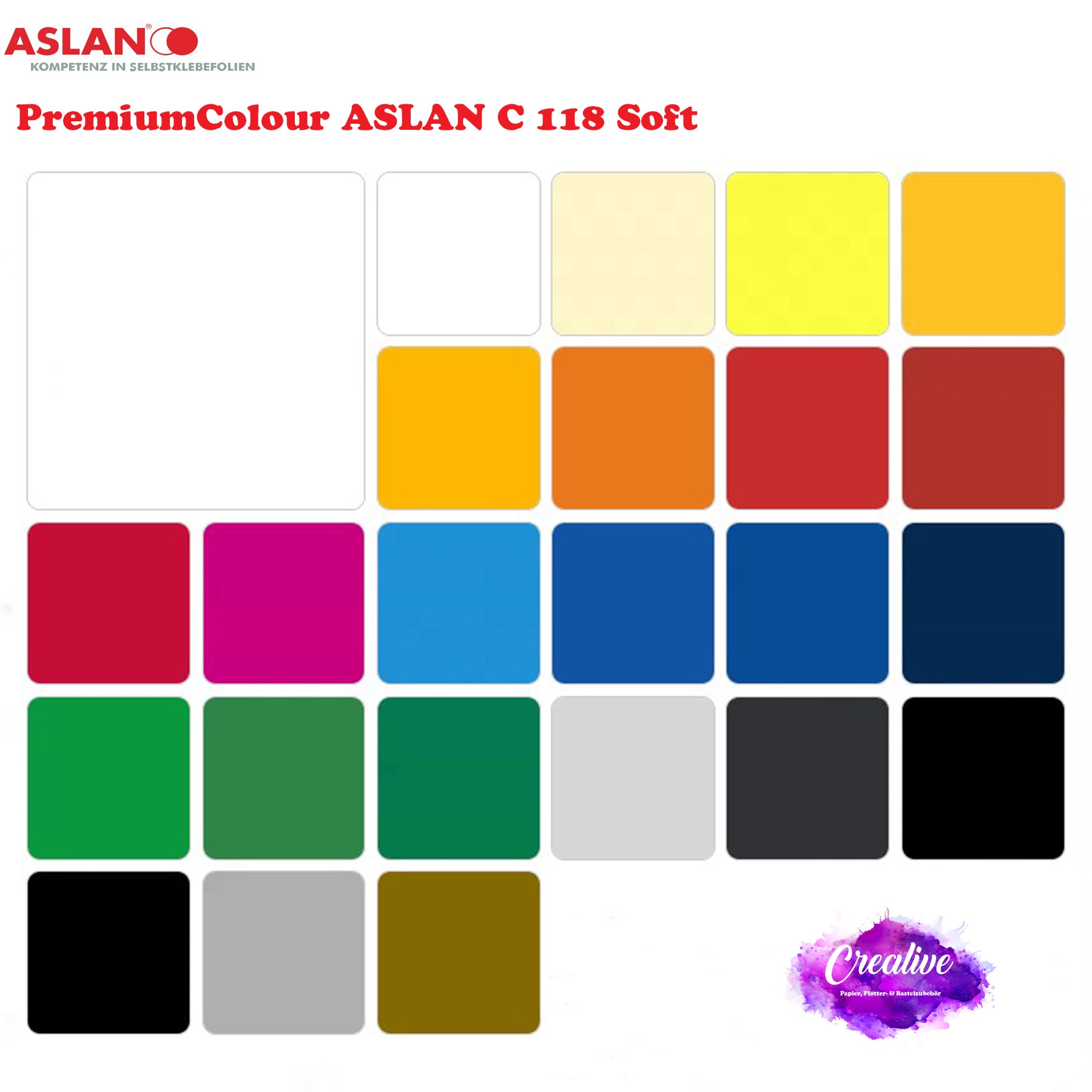 ASLAN PremiumColour C 118 Soft