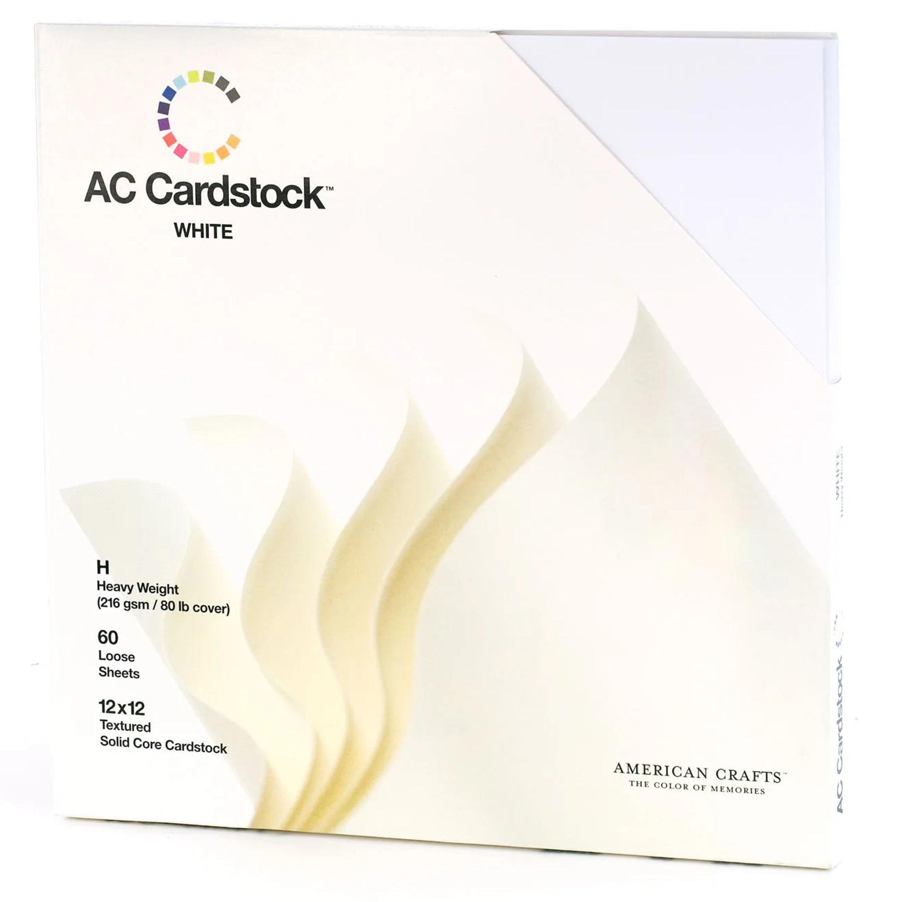 Crealive AC Cardstock 216 g/m2 - 12’’ x 12’’ - Weiss (60 Cardstock) Inhalt:60 x Cardstock 216 g/m2 - 12’’ x 12’ Spezifikationen: 12’’ x 12’’ (30.5 cm x 30.5 cm) g/m2 strukturierte Oberfläche Dieses Cardstock / Bastelpapier ist geeignet für: Karten Karten-Verzierungen Plotten Stanzen Geschenkboxen Bastelpapier für die Schule oder Kindergarten Scrapbooking Handlettering Stempeln