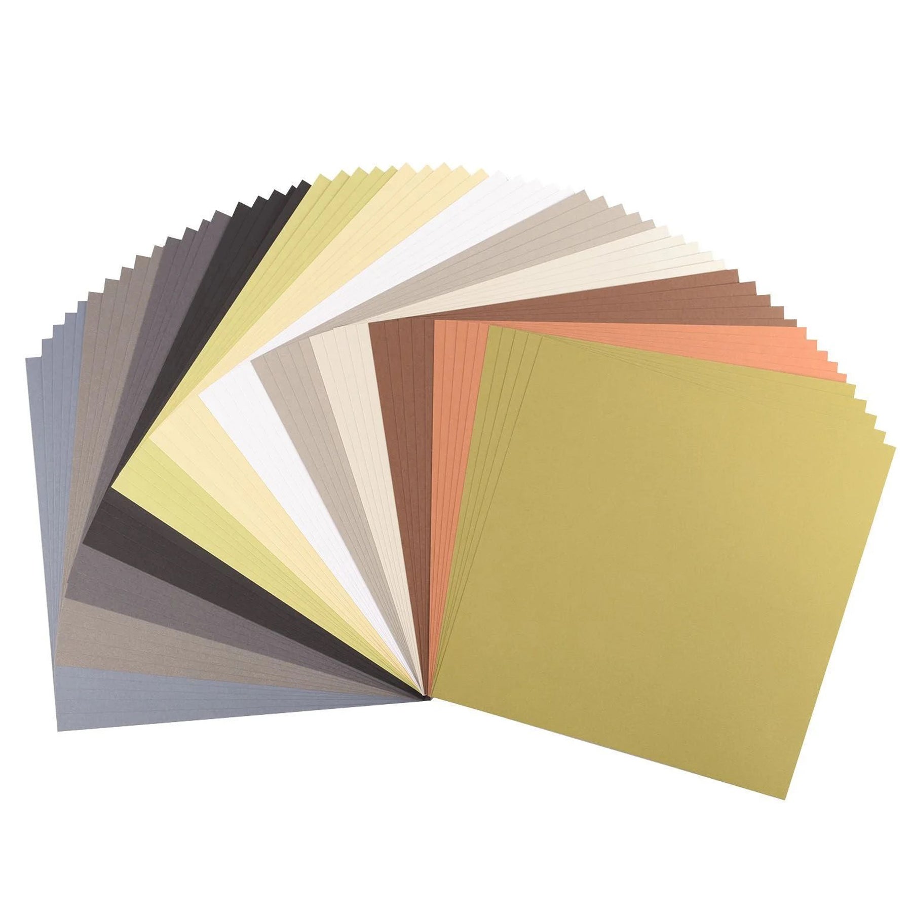 Crealive Cardstock Basic 216 g/m2 - 12’’ x 12’’ - Erdtöne (60 Cardstock)
Spezifikationen:
• 12’’ x 12’’ (30.5 cm x 30.5 cm)
• 216 g/m2
• beidseitig farbig (voll durchgefärbt)
• beschreibbar
• säurefrei
• glatt mit leicht rauer Oberfläche
Inhalt:
• 5 x Cardstock White
• 5 x Cardstock Pudding
• 5 x Cardstock Cool Grey
• 5 x Cardstock Anise
• 5 x Cardstock Acacia
• 5 x Cardstock Tin
• 5 x Cardstock Black
• 5 x Cardstock Anthracite
• 5 x Cardstock Graphite
• 5 x Cardstock Concrete
• 5 x Cardstock Brick
• 5 x
