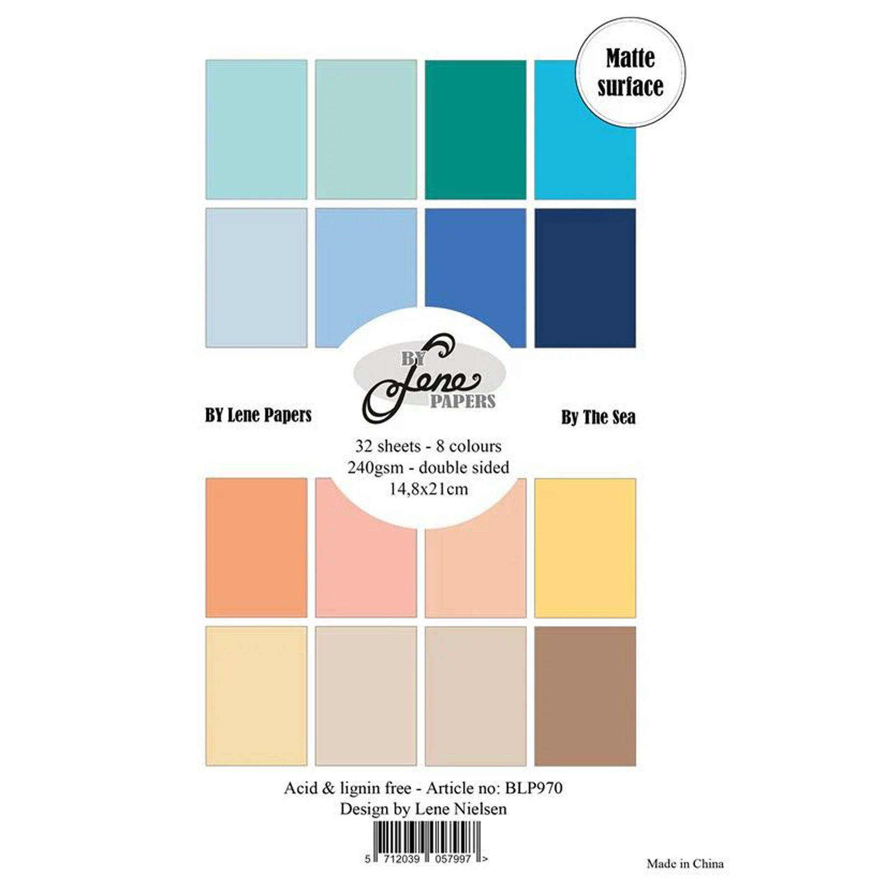 Crealive Papier Block 240 g/m2 - A5 - By The Sea
Inhalt:
• Block mit insgesamt 32 Bogen
Spezifikationen:
• Grösse A5 (14.8 x 21 cm)
• 240 g/m2
• beidseitig bedruckt
• 16 Farben
• 8 Designs
• lignin- und säurefrei
Dieses Papier ist geeignet für:
• Karten
• Karten-Verzierungen
• Plotten
• Stanzen
• Prägen
• Mixed Media
• Scrapbooking
Aus diesem A5 Papier lassen sich farbenfrohe Karten erstellen, Verzierungen für Karten, Kuverts und vieles mehr.
Schneideeinstellung
Bitte teste die Schneideeinstellung