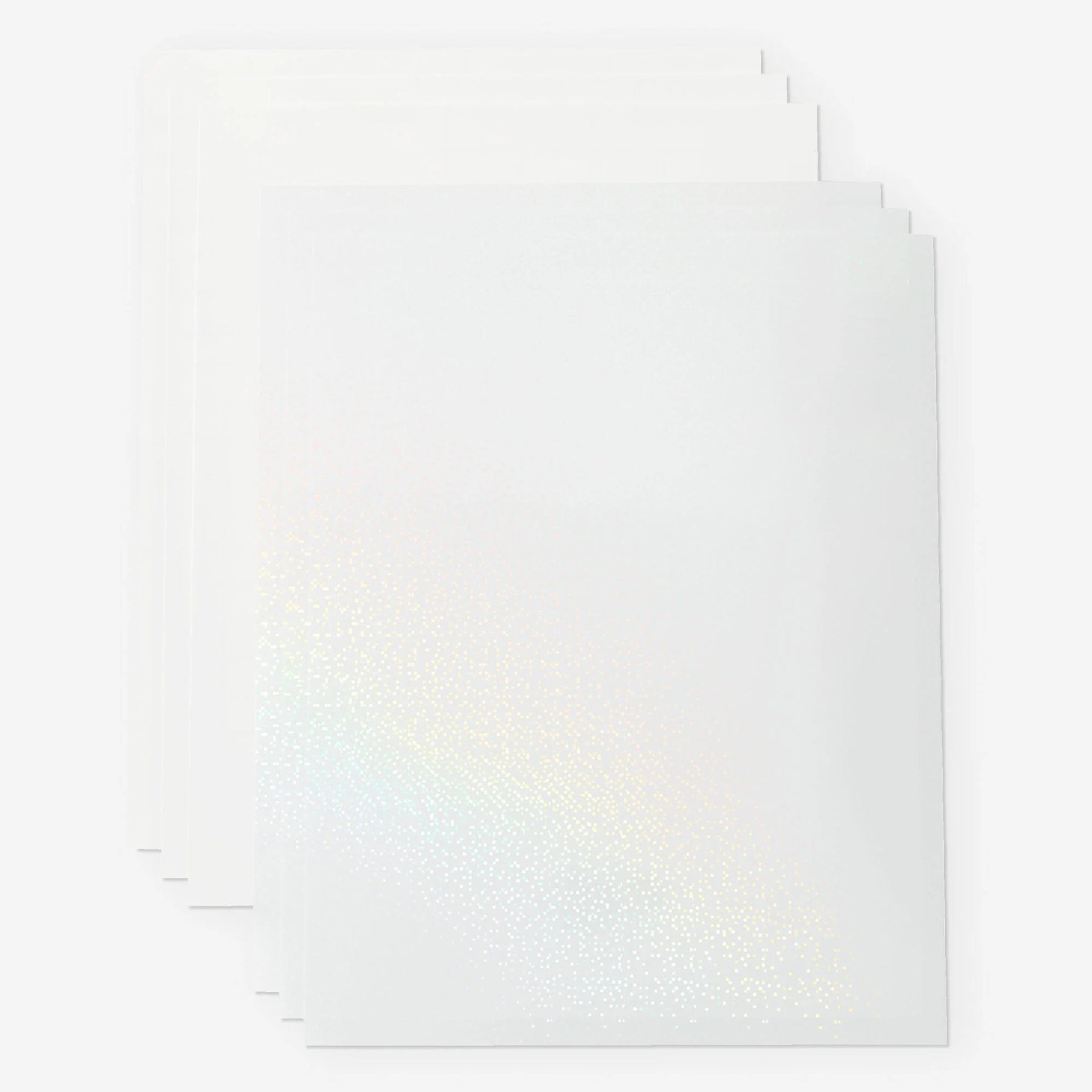 Crealive Cricut Stickerpapier bedruckbar, wasserfest - A4 / Printable Waterproof Sticker Set A4
Inhalt:
• 6 Blätter bei Weiss & Transparent
• 5 Blätter bei Weiss holografisch & Transparent holografisch
Spezifikationen:
• Stickerpapier zum Bedrucken
• wasserfest* und UV-beständig bis zu 2 Jahren
• Drucker: Inkjet / Tinenstrahldrucker
• Papierformat 21.5 cm x 27.9 cm
• Selbstklebend
• Farben: Transparent, Transparent Holografisch, Weiss oder Weiss Holografisch