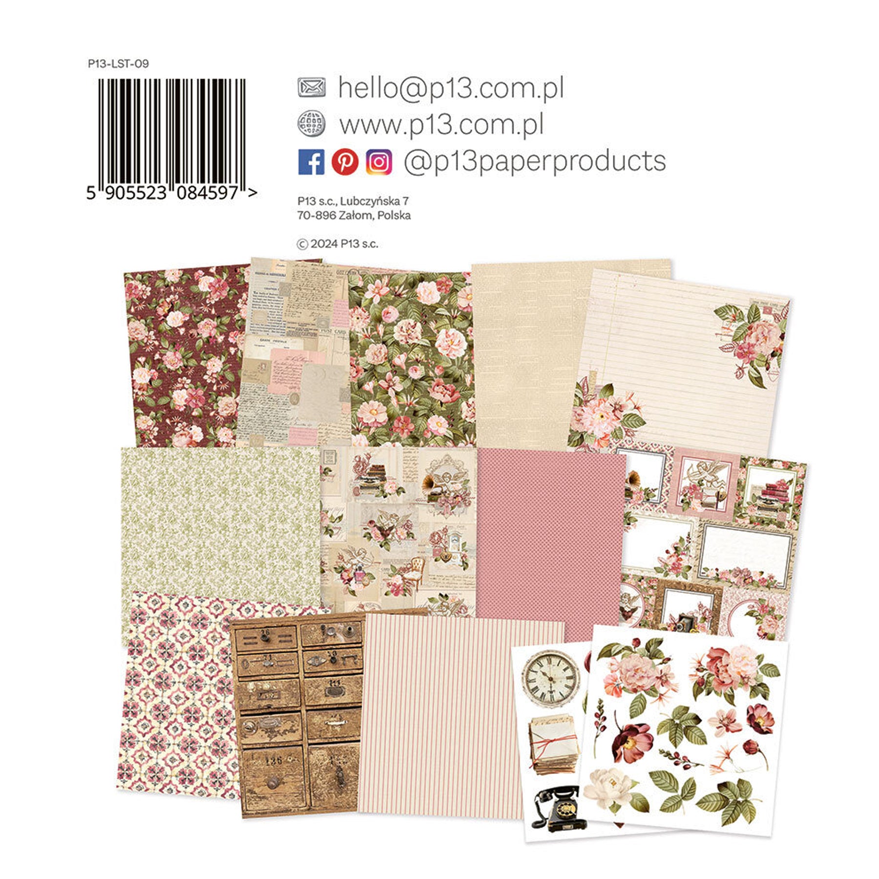 Crealive Designpapier 240 g/m2 - 6’’ x 6’’ - Love Stories
Inhalt:
• 24 Bogen
Spezifikationen:
• 24 Blätter
• 6 Designs
• 6’’ x 6’’ (15.25 cm x 15.25 cm)
• 240 g/m2
• beidseitig bedruckt
• lässt sich gut schneiden
• säure- und ligninfrei
• Marke: Piatek P13
Dieses Designpapier / Motivpapier ist geeignet für:
• Karten
• Kleine Verpackungen
• Plotten
• Stanzen
• Prägen
• Scrapbooking
• Mixed Media
• Journaling
