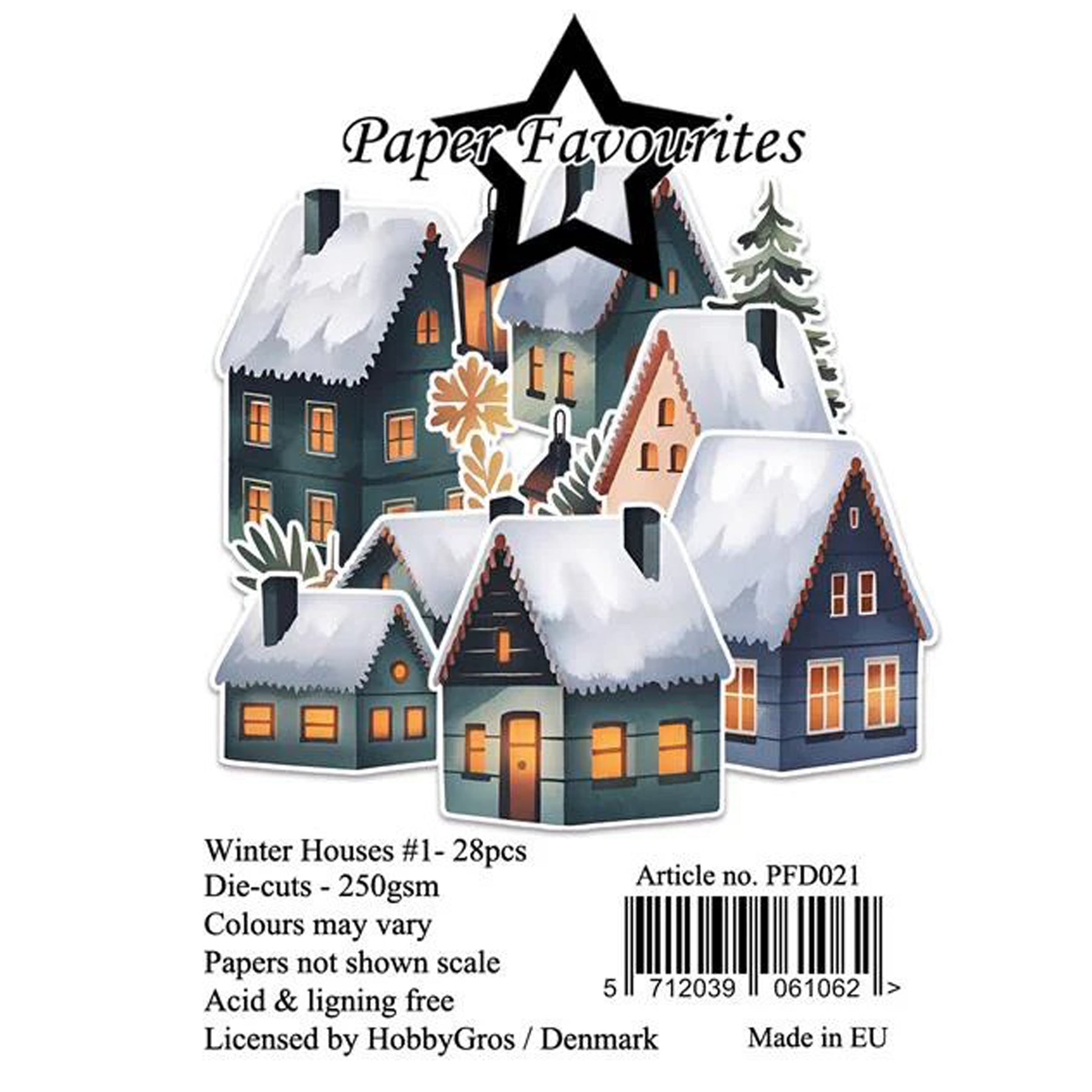 Crealive Die-Cuts - Winter Houses 1
Die-Cuts sind bereits ausgestanzte Papier-Elemente. Du musst sie nicht mehr selbst ausschneiden, sondern kannst sie einfach aus dem Bogen lösen.
Inhalt:
• 28 Die-Cuts / ausgestanzte Papier-Elemente
Spezifikationen:
• Die-Cuts / ausgestanzte Papier-Elemente
• Papiergewicht: 250 g/m2
• lignin- und säurefrei
• Thema: Winter Houses 1
Die Die-Cut Papier-Elemente sind geeignet für:
• Verzierungen von Karten, Boxen, Geschenk-Verpackungen, Geschenktaschen, etc.
• Scrapbooki