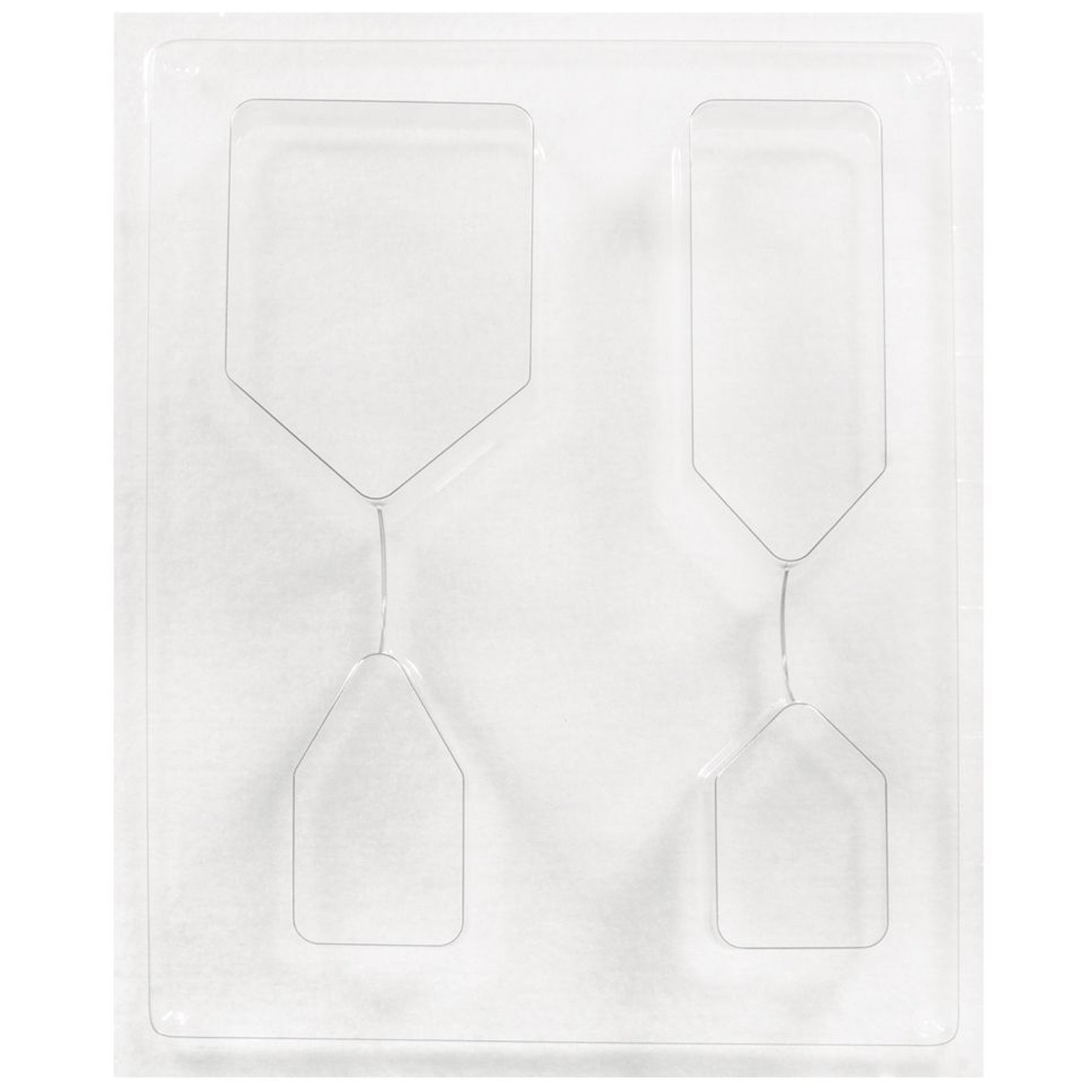 Crealive Giessform - Häuser Inhalt: 1 Giessform mit 4 Häuser Spezifikationen: Material: PET Grösse: 5,5 bis 10,5 cm Tiefe: 3 cm Farbe: hochtransparent stabil wieder verwendbar hitzebeständig bis zu 60°C (somit nicht für Epoxidharz geeignet) kann auch für Kreativ-Beton, Seife oder Wachs verwendet werden