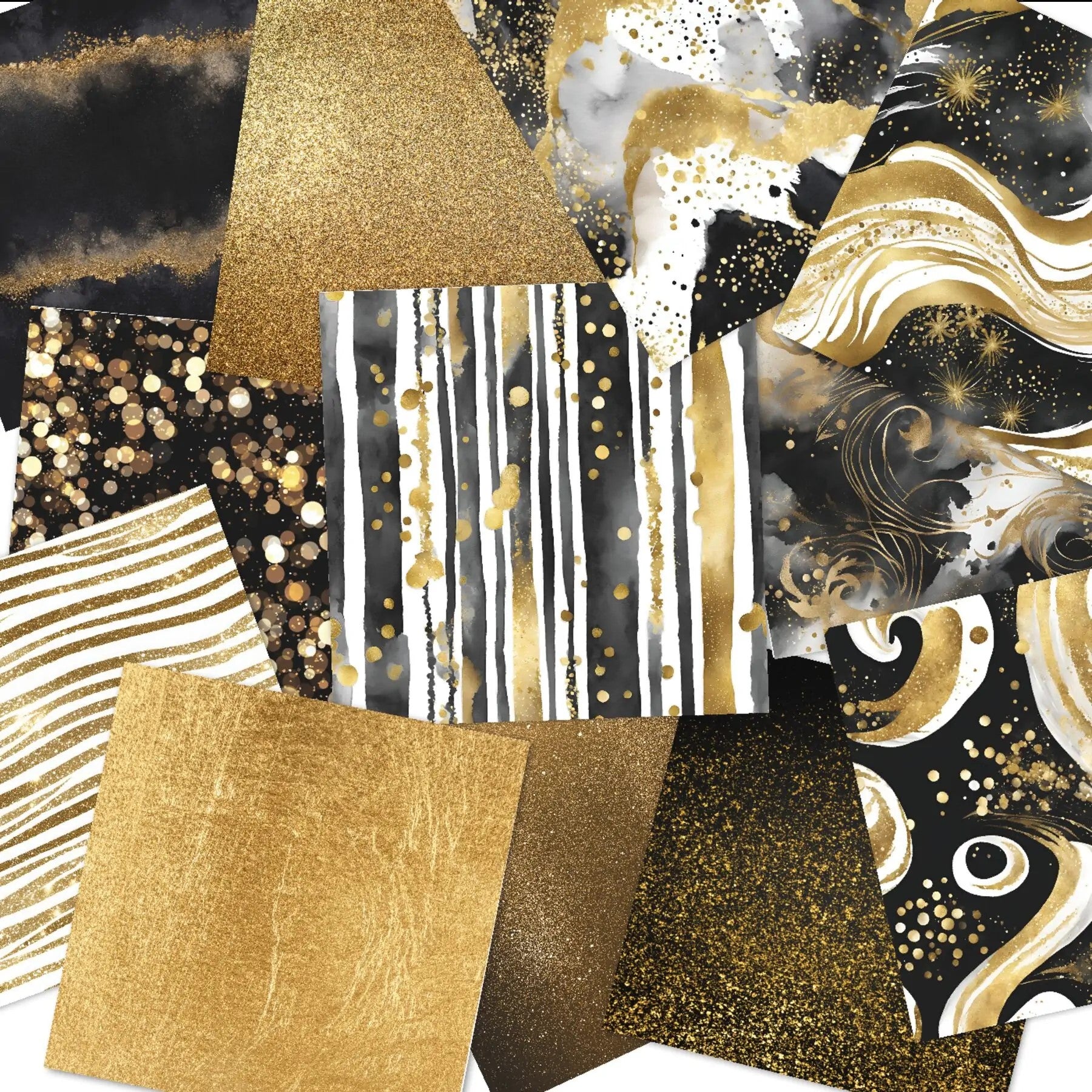Crealive Designpapier 170 g/m2 - 6’’ x 6’’ - Goldene Silvesternacht
Inhalt:
• 24 Bogen
• 12 Designs
• beidseitig bedruckt
Spezifikationen:
• 6’’ x 6’’ (15.25 cm x 15.25 cm)
• 170 g/m2
• beidseitig bedruckt
• lässt sich gut schneiden
• säure- und ligninfrei
• qualitativ hochwertige Cardstock Qualität
• FSC Mix Credit zertifiziertes Papier
Dieses Designpapier / Motivpapier ist geeignet für:
• Karten
• Karten-Verzierungen
• Plotten
• Stanzen
• Prägen
• Scrapbooking