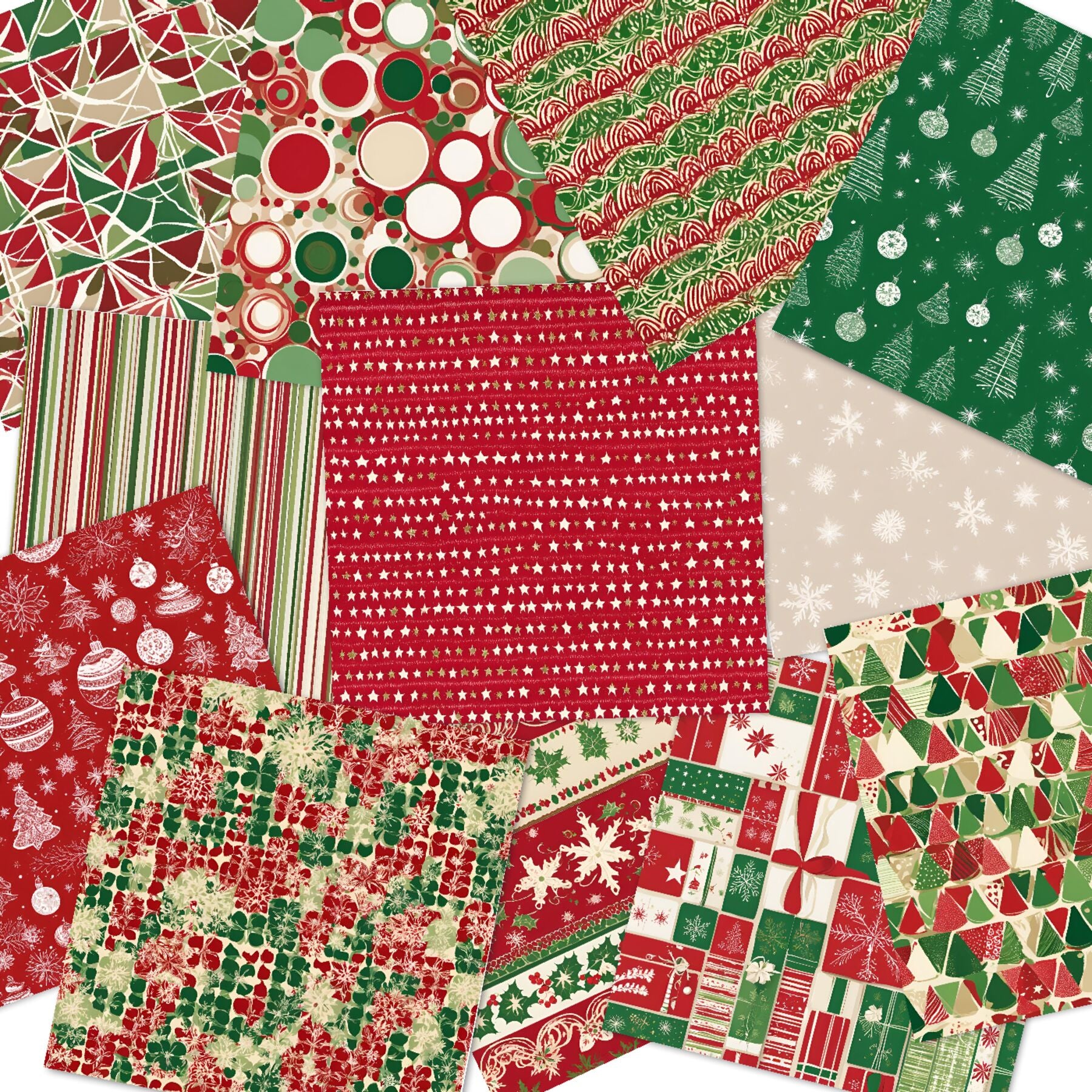 Crealive Designpapier 170 g/m2 - 6’’ x 6’’ - Klassische Weihnachtspracht
Inhalt:
• 24 Bogen
• 12 Designs
• beidseitig bedruckt
Spezifikationen:
• 6’’ x 6’’ (15.25 cm x 15.25 cm)
• 170 g/m2
• beidseitig bedruckt
• lässt sich gut schneiden
• säure- und ligninfrei
• qualitativ hochwertige Cardstock Qualität
• FSC Mix Credit zertifiziertes Papier
Dieses Designpapier / Motivpapier ist geeignet für:
• Karten
• Karten-Verzierungen
• Plotten
• Stanzen
• Prägen
• Scrapbooking