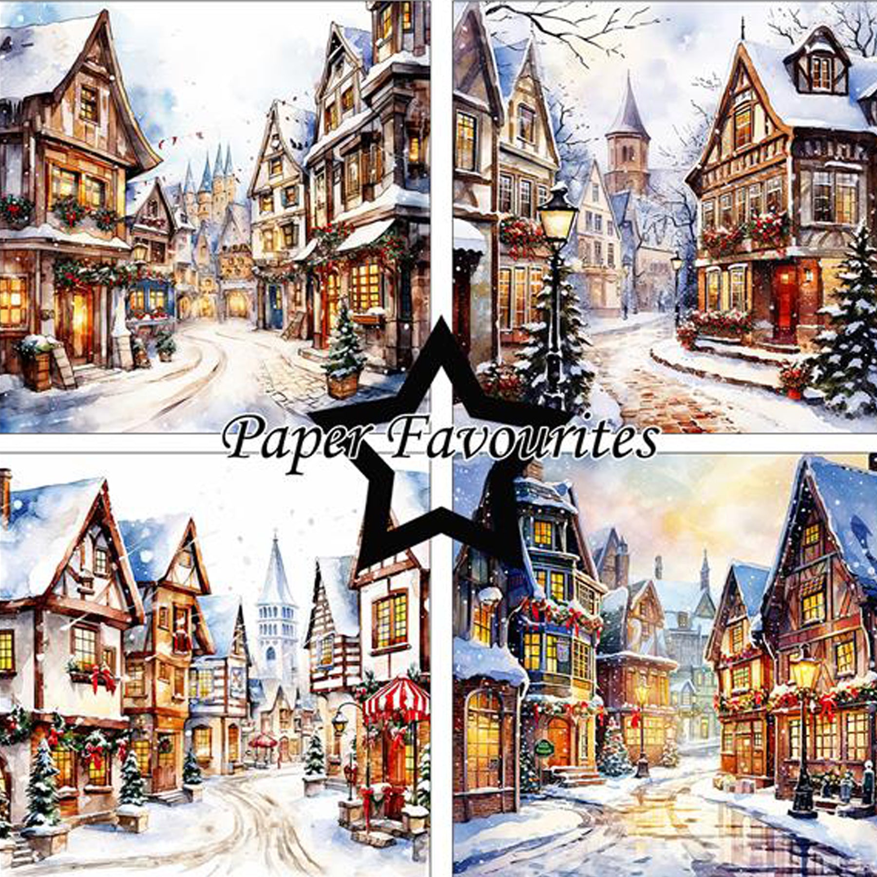 Crealive Paper Pad 200 g/m2 - 15 cm x 15 cm - Christmas Main Street
Inhalt:
• 24 Bogen
• 8 Designs
Spezifikationen:
• 15 cm x 15 cm
• 200 g/m2
• einseitig bedruckt
• säure- und ligninfrei
Dieses Paper Pad ist geeignet für:
• Karten
• Karten-Verzierungen
• kleine Geschenkboxen & Verpackungen
• Plotten
• Stanzen
• Prägen
• Scrapbooking
• Journaling
• Mixed Media
Dieses einseitig bedruckte Designpapier mit winterlichen Strassen ist eine bezaubernde Basis für kreative, spezielle, individuelle Karten, Pl