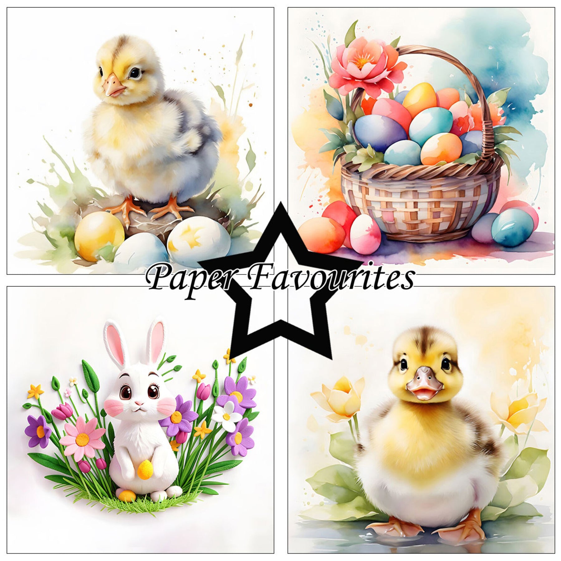 Crealive Paper Pad 200 g/m2 - 15 cm x 15 cm - Cute Easter
Inhalt:
• 24 Bogen
• 8 Designs
Spezifikationen:
• 15 cm x 15 cm
• 200 g/m2
• einseitig bedruckt
• säure- und ligninfrei
Dieses Paper Pad ist geeignet für:
• Karten
• Karten-Verzierungen
• Plotten
• Stanzen
• Prägen
• Scrapbooking
Dieses einseitig bedruckte Designpapier mit süssen Oster-Motiven ist eine wunderhübsche Basis für kreative, spezielle, individuelle Karten, Plotts, Verzierungen von Geschenktaschen, Schachteln, Karten, Geschenkboxen,