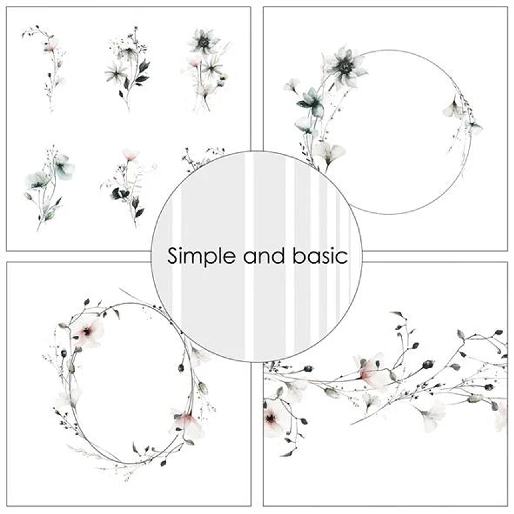 Crealive Paper Pad 200 g/m2 - 15 cm x 15 cm - Grey Tranquility
Inhalt:
• 24 Blatt
• 8 Designs
Spezifikationen:
• 15 cm x 15 cm
• 200 g/m2
• einseitig bedruckt
• säure- und ligninfrei
Dieses Paper Pad ist geeignet für:
• Karten
• Karten-Verzierungen
• kleine Geschenkboxen & Verpackungen
• Plotten
• Stanzen
• Prägen
• Scrapbooking
• Journaling
• Mixed Media
Dieses einseitig bedruckte Designpapier im floralen Look mit wunderbaren Blumenranken, ist eine schöne Basis für kreative, spezielle, individuelle K