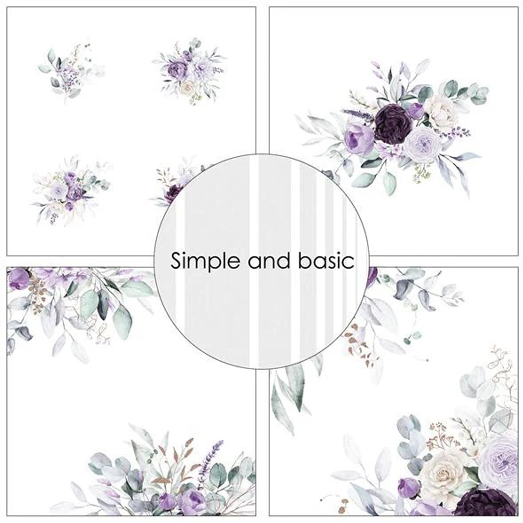 Crealive Paper Pad 200 g/m2 - 15 cm x 15 cm - Purple Romance
Inhalt:
• 24 Blatt
• 8 Designs
Spezifikationen:
• 15 cm x 15 cm
• 200 g/m2
• einseitig bedruckt
• säure- und ligninfrei
Dieses Paper Pad ist geeignet für:
• Karten
• Karten-Verzierungen
• kleine Geschenkboxen & Verpackungen
• Plotten
• Stanzen
• Prägen
• Scrapbooking
• Journaling
• Mixed Media
Dieses einseitig bedruckte Designpapier im floralen Look mit romantischen Blumenranken, ist eine wunderschöne Basis für kreative, spezielle, individue