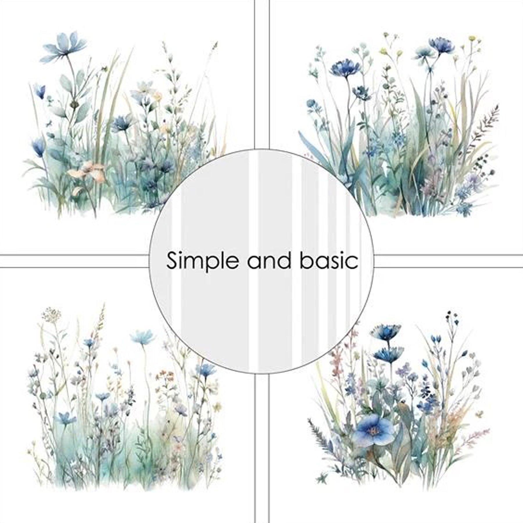 Crealive Paper Pad 200 g/m2 - 15 cm x 15 cm - Blue Meadows
Inhalt:
• 24 Blatt
• 8 Designs
Spezifikationen:
• 15 cm x 15 cm
• 200 g/m2
• einseitig bedruckt
• säure- und ligninfrei
Dieses Paper Pad ist geeignet für:
• Karten
• Karten-Verzierungen
• kleine Geschenkboxen & Verpackungen
• Plotten
• Stanzen
• Prägen
• Scrapbooking
• Journaling
• Mixed Media
Dieses einseitig bedruckte Designpapier im floralen Look mit bezaubernden blauen Wiesen, ist eine wunderschöne Basis für kreative, spezielle, indivi