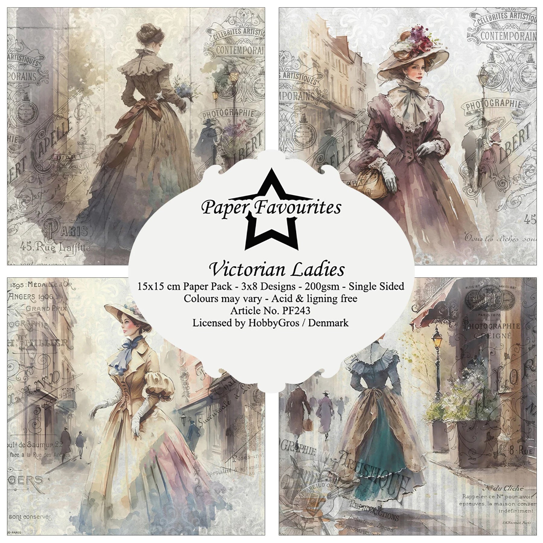 Crealive Paper Pad 200 g/m2 - 6’’ x 6’’ - Victorian Ladies
Inhalt:
• 24 Bogen
• 8 Designs
Spezifikationen:
• 6’’ x 6’’ (15 cm x 15 cm)
• 200 g/m2
• einseitig bedruckt
• säure- und ligninfrei
Dieses Paper Pad ist geeignet für:
• Karten
• Karten-Verzierungen
• Plotten
• Stanzen
• Prägen
• Scrapbooking
• Plotten
Dieses einseitig bedruckte Designpapier ist eine wunderbare Basis für kreative, spezielle, individuelle Karten, Plotts, Verzierungen von Geschenktaschen, Schachteln, Karten, Geschenkboxen, Scrap