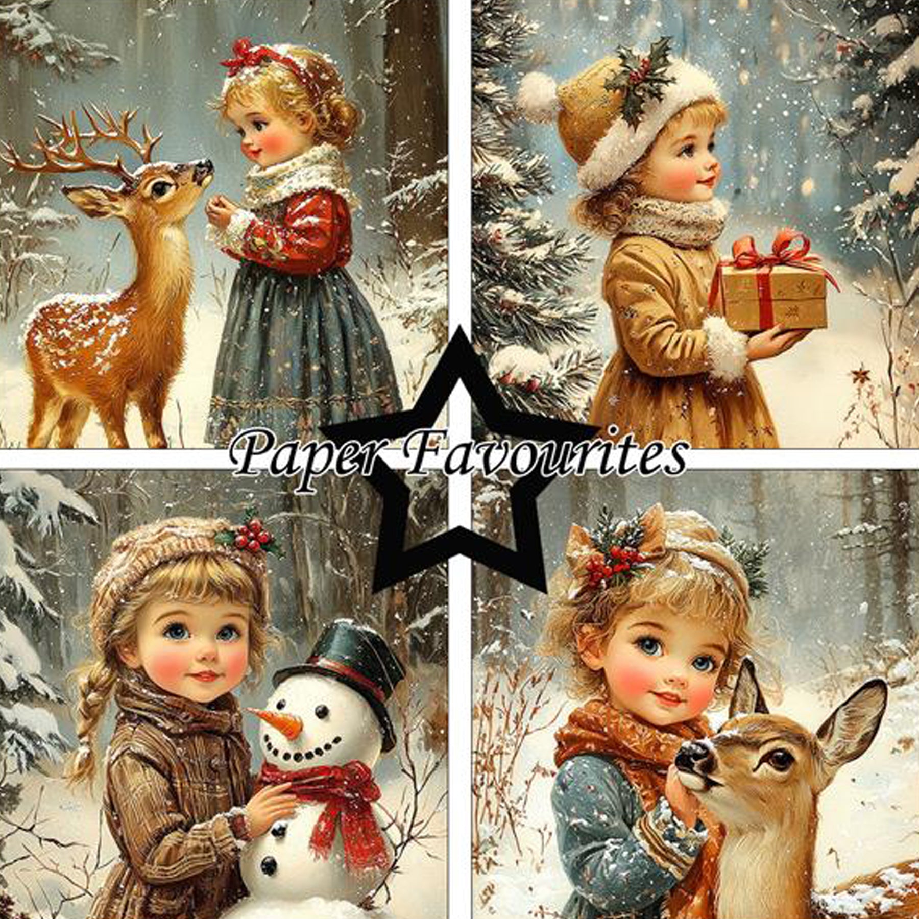 Crealive Paper Pad 200 g/m2 - 15 cm x 15 cm - Vintage Winter
Inhalt:
• 24 Bogen
• 8 Designs
Spezifikationen:
• 15 cm x 15 cm
• 200 g/m2
• einseitig bedruckt
• säure- und ligninfrei
Dieses Paper Pad ist geeignet für:
• Karten
• Karten-Verzierungen
• kleine Geschenkboxen & Verpackungen
• Plotten
• Stanzen
• Prägen
• Scrapbooking
• Journaling
• Mixed Media
Dieses einseitig bedruckte Designpapier im winterlichen Vintage-Look ist eine bezaubernde Basis für kreative, spezielle, individuelle Karten, Plotts