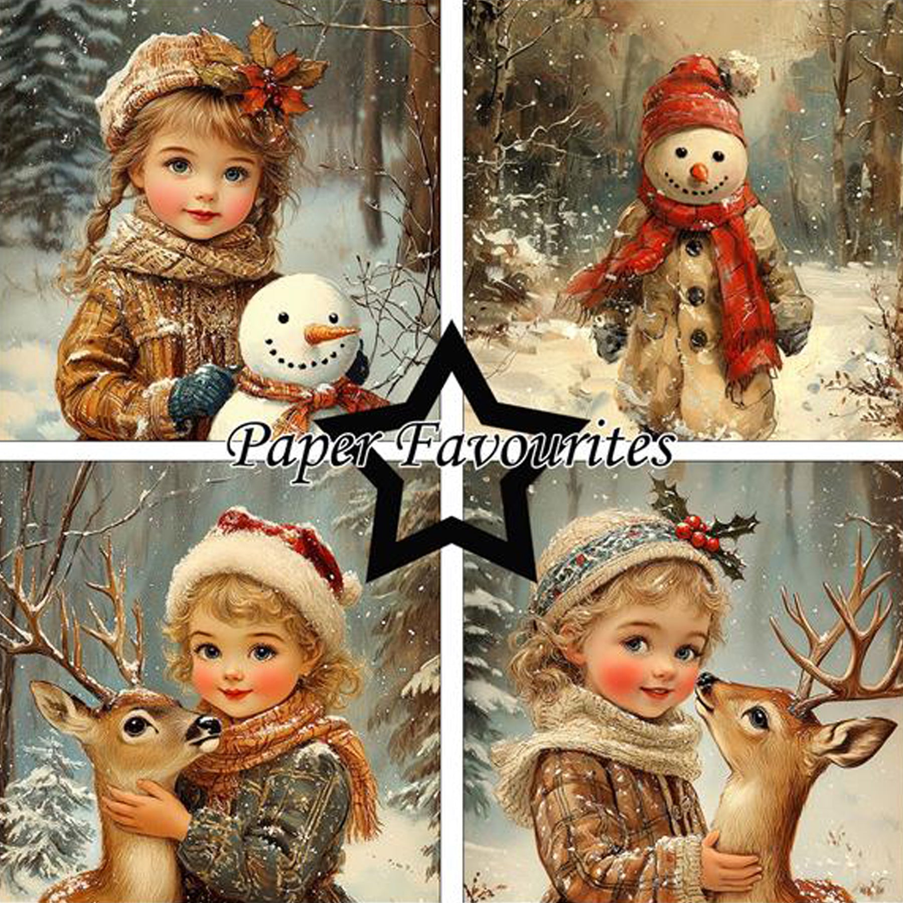 Crealive Paper Pad 200 g/m2 - 15 cm x 15 cm - Vintage Winter
Inhalt:
• 24 Bogen
• 8 Designs
Spezifikationen:
• 15 cm x 15 cm
• 200 g/m2
• einseitig bedruckt
• säure- und ligninfrei
Dieses Paper Pad ist geeignet für:
• Karten
• Karten-Verzierungen
• kleine Geschenkboxen & Verpackungen
• Plotten
• Stanzen
• Prägen
• Scrapbooking
• Journaling
• Mixed Media
Dieses einseitig bedruckte Designpapier im winterlichen Vintage-Look ist eine bezaubernde Basis für kreative, spezielle, individuelle Karten, Plotts