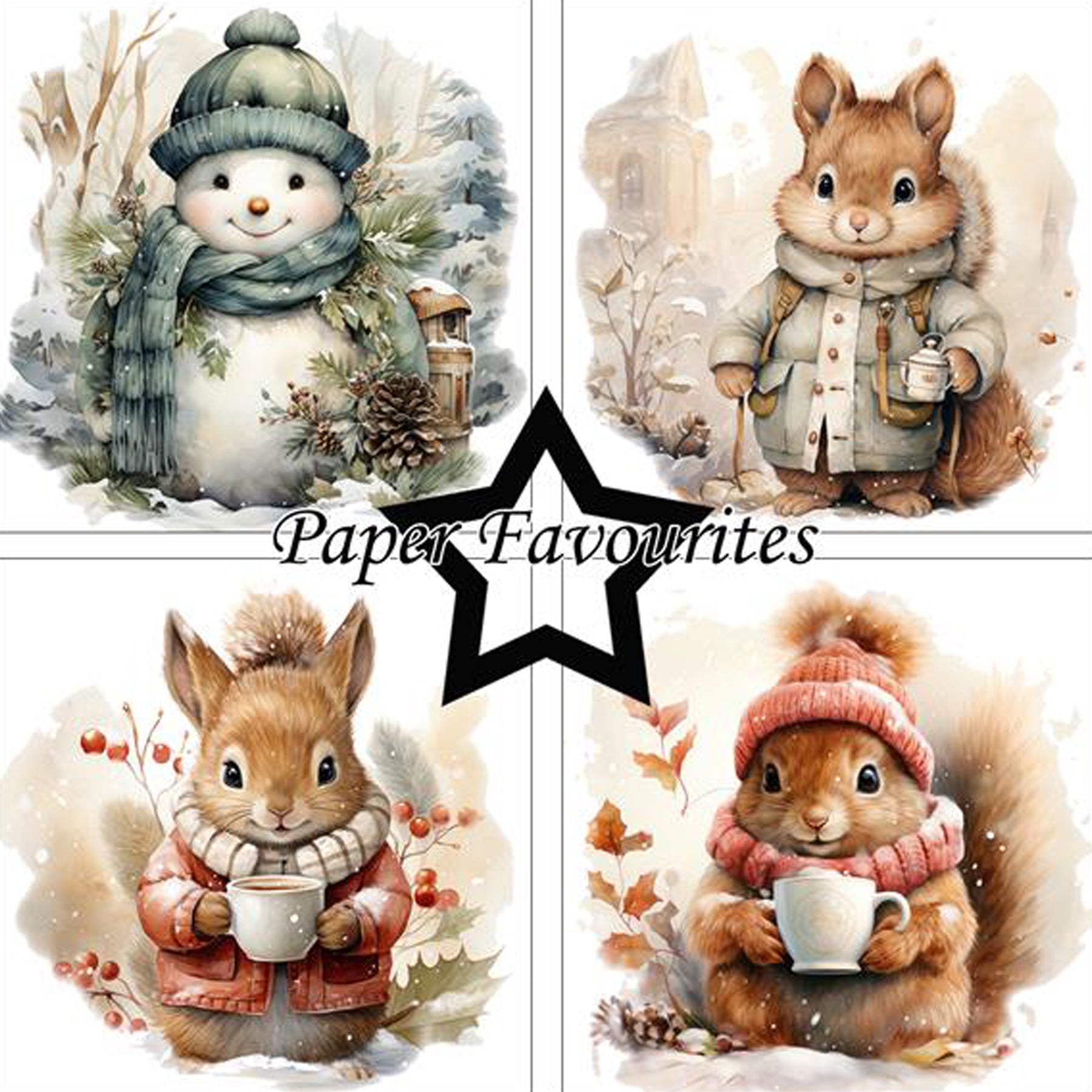 Crealive Paper Pad 200 g/m2 - 15 cm x 15 cm - Winter Cuteness
Inhalt:
• 24 Bogen
• 8 Designs
Spezifikationen:
• 15 cm x 15 cm
• 200 g/m2
• einseitig bedruckt
• säure- und ligninfrei
Dieses Paper Pad ist geeignet für:
• Karten
• Karten-Verzierungen
• kleine Geschenkboxen & Verpackungen
• Plotten
• Stanzen
• Prägen
• Scrapbooking
• Journaling
• Mixed Media
Dieses einseitig bedruckte Designpapier mit süssen, winterlichen Tier-Designs ist eine wunderbare Basis für kreative, spezielle, individuelle Kart