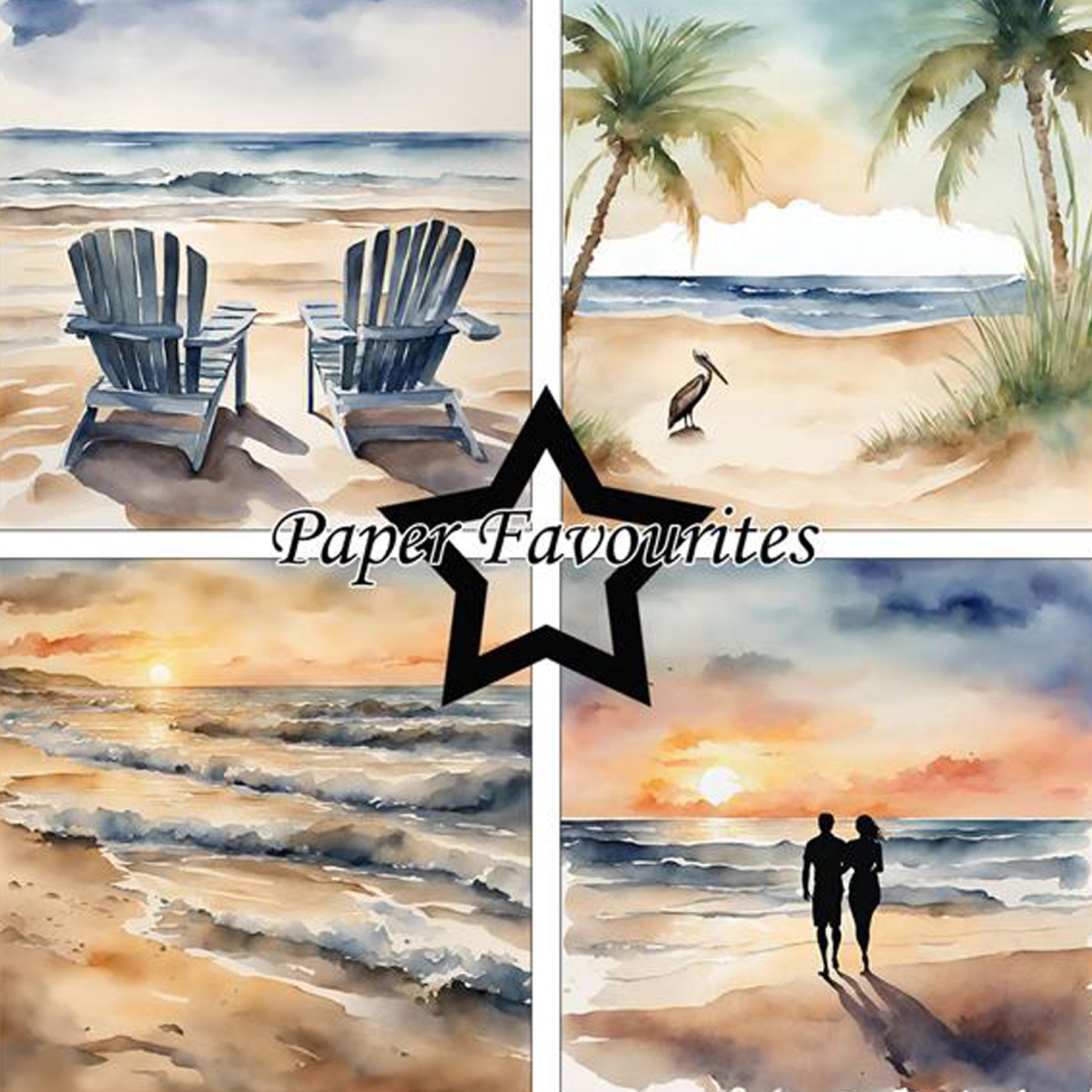 Crealive Paper Pad 200 g/m2 - 12’’ x 12’’ - Beachy
Inhalt:
• 8 Blatt
• 8 Designs
Spezifikationen:
• 12’’ x 12’’ (30.5 cm x 30.5 cm)
• 200 g/m2
• einseitig bedruckt
• säure- und ligninfrei
Dieses Paper Pad ist geeignet für:
• Karten
• Boxen
• 3D-Projekte
• Geschenkboxen & Verpackungen
• Plotten
• Scrapbooking
• Basteln mit Kindern