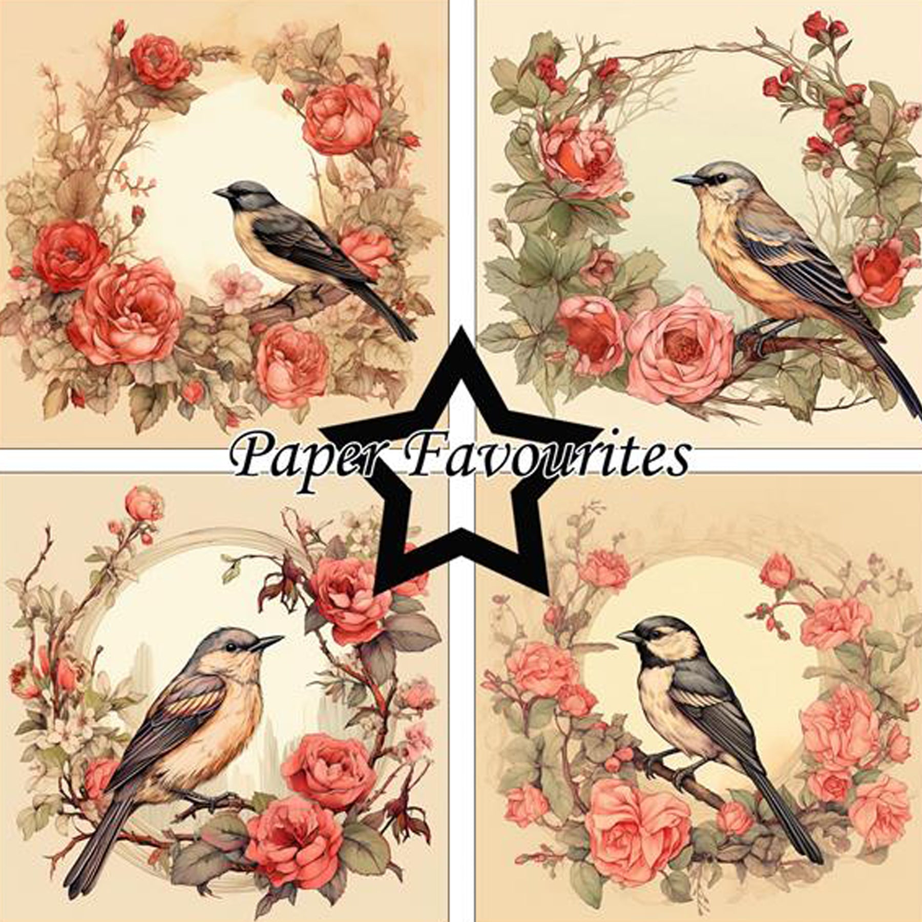 Crealive Paper Pad 200 g/m2 - 12’’ x 12’’ - Birds and Flowers
Inhalt:
• 8 Blatt
• 8 Designs
Spezifikationen:
• 12’’ x 12’’ (30.5 cm x 30.5 cm)
• 200 g/m2
• einseitig bedruckt
• säure- und ligninfrei
Dieses Paper Pad ist geeignet für:
• Karten
• Boxen
• 3D-Projekte
• Geschenkboxen & Verpackungen
• Plotten
• Scrapbooking
• Basteln mit Kindern
