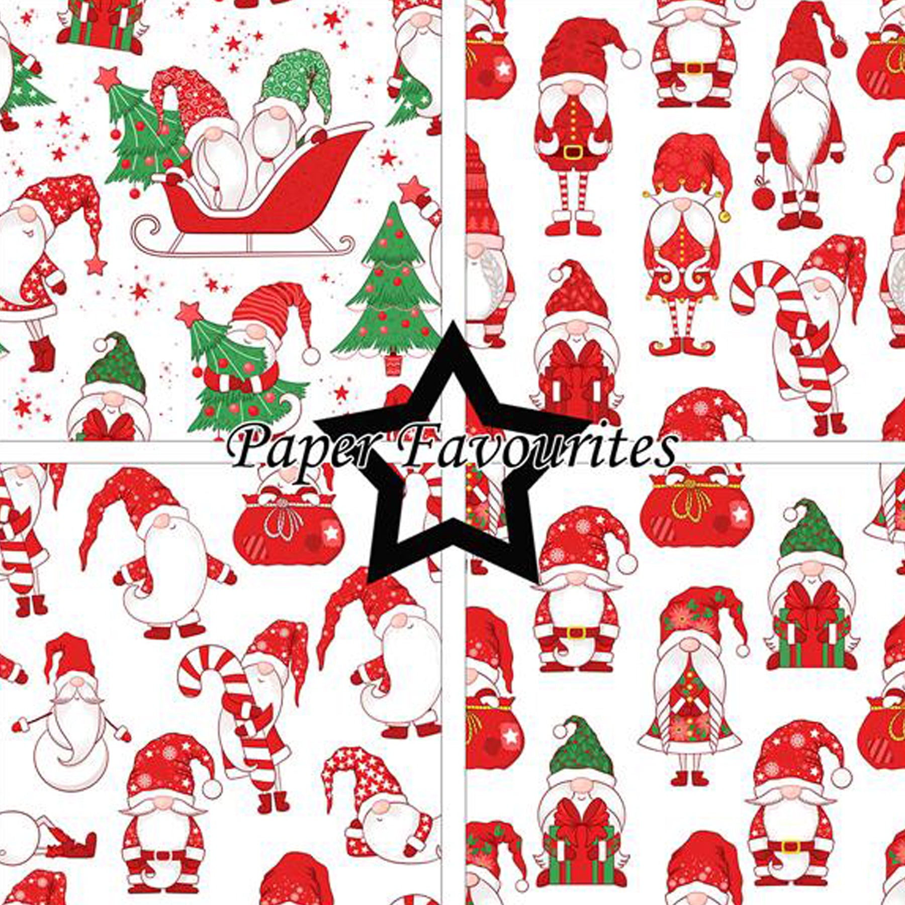 Crealive Paper Pad 200 g/m2 - 12’’ x 12’’ - Christmas Gnomes
Inhalt:
• 8 Blatt
• 8 Designs
Spezifikationen:
• 12’’ x 12’’ (30.5 cm x 30.5 cm)
• 200 g/m2
• einseitig bedruckt
• säure- und ligninfrei
Dieses Paper Pad ist geeignet für:
• Karten
• Boxen
• 3D-Projekte
• Geschenkboxen & Verpackungen
• Plotten
• Scrapbooking
• Basteln mit Kindern