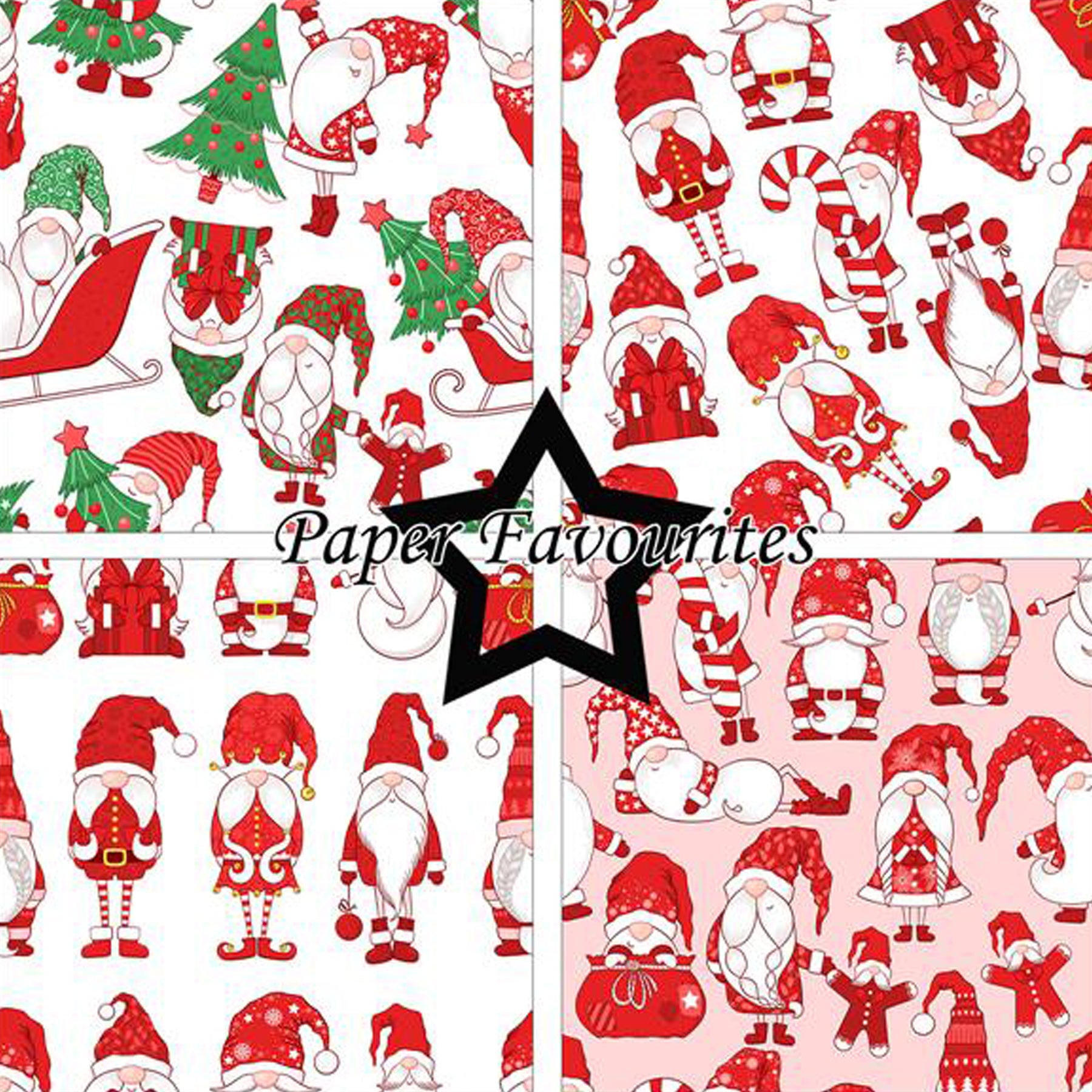 Crealive Paper Pad 200 g/m2 - 12’’ x 12’’ - Christmas Gnomes
Inhalt:
• 8 Blatt
• 8 Designs
Spezifikationen:
• 12’’ x 12’’ (30.5 cm x 30.5 cm)
• 200 g/m2
• einseitig bedruckt
• säure- und ligninfrei
Dieses Paper Pad ist geeignet für:
• Karten
• Boxen
• 3D-Projekte
• Geschenkboxen & Verpackungen
• Plotten
• Scrapbooking
• Basteln mit Kindern