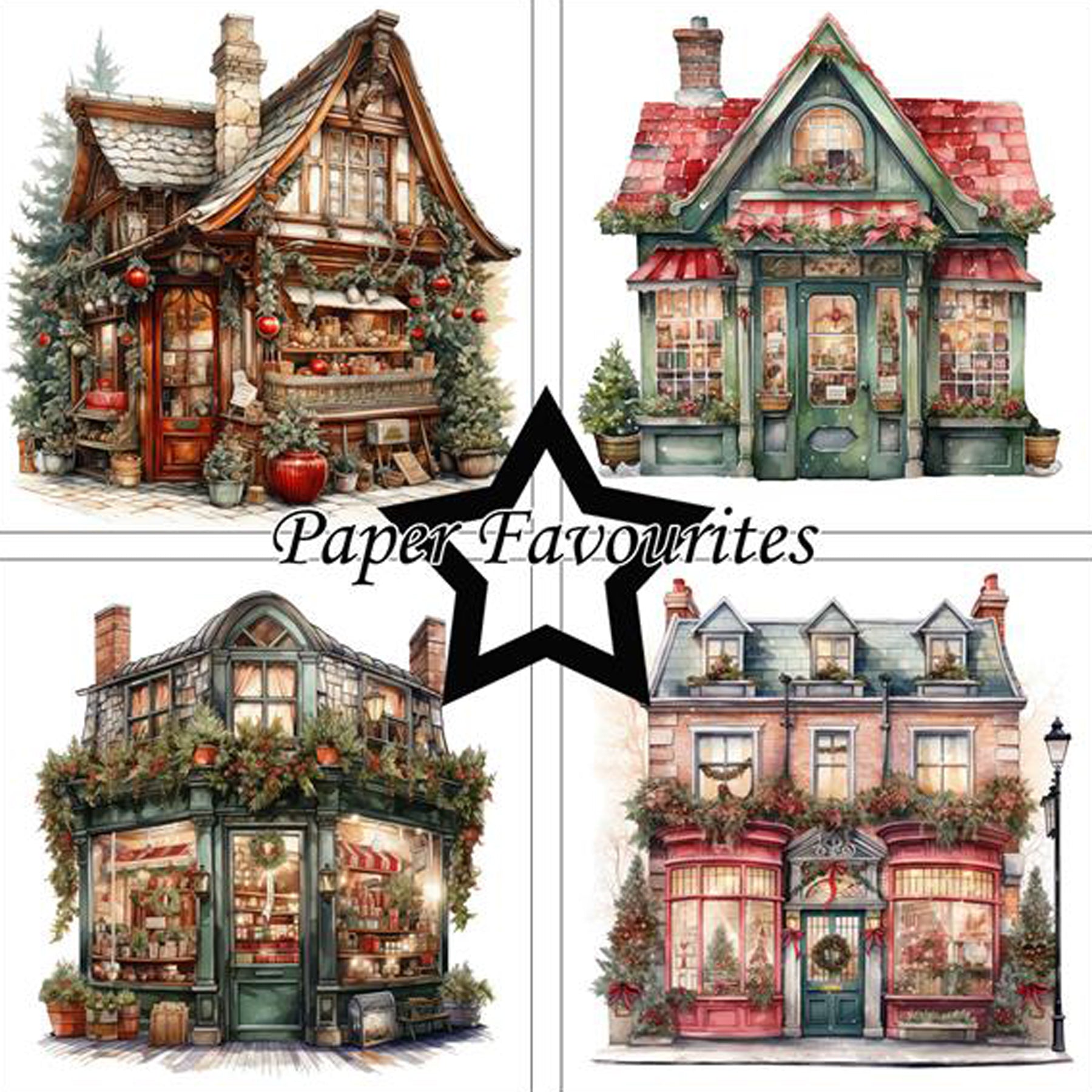 Crealive Paper Pad 200 g/m2 - 12’’ x 12’’ - Christmas House
Inhalt:
• 8 Blatt
• 8 Designs
Spezifikationen:
• 12’’ x 12’’ (30.5 cm x 30.5 cm)
• 200 g/m2
• einseitig bedruckt
• säure- und ligninfrei
Dieses Paper Pad ist geeignet für:
• Karten
• Boxen
• 3D-Projekte
• Geschenkboxen & Verpackungen
• Plotten
• Scrapbooking
• Basteln mit Kindern