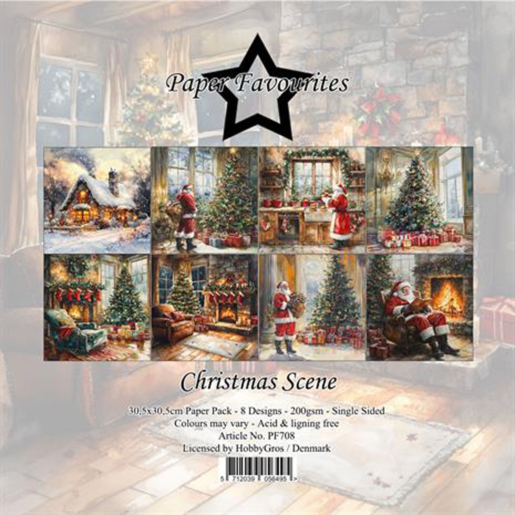 Crealive Paper Pad 200 g/m2 - 12’’ x 12’’ - Christmas Scene
Inhalt:
• 8 Blatt
• 8 Designs
Spezifikationen:
• 12’’ x 12’’ (30.5 cm x 30.5 cm)
• 200 g/m2
• einseitig bedruckt
• säure- und ligninfrei
Dieses Paper Pad ist geeignet für:
• Karten
• Boxen
• 3D-Projekte
• Geschenkboxen & Verpackungen
• Plotten
• Scrapbooking
• Basteln mit Kindern