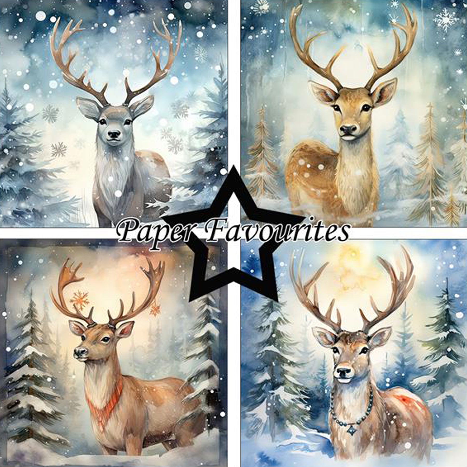 Crealive Paper Pad 200 g/m2 - 12’’ x 12’’ - Christmas Stag
Inhalt:
• 8 Blatt
• 8 Designs
Spezifikationen:
• 12’’ x 12’’ (30.5 cm x 30.5 cm)
• 200 g/m2
• einseitig bedruckt
• säure- und ligninfrei
Dieses Paper Pad ist geeignet für:
• Karten
• Boxen
• 3D-Projekte
• Geschenkboxen & Verpackungen
• Plotten
• Scrapbooking
• Basteln mit Kindern
