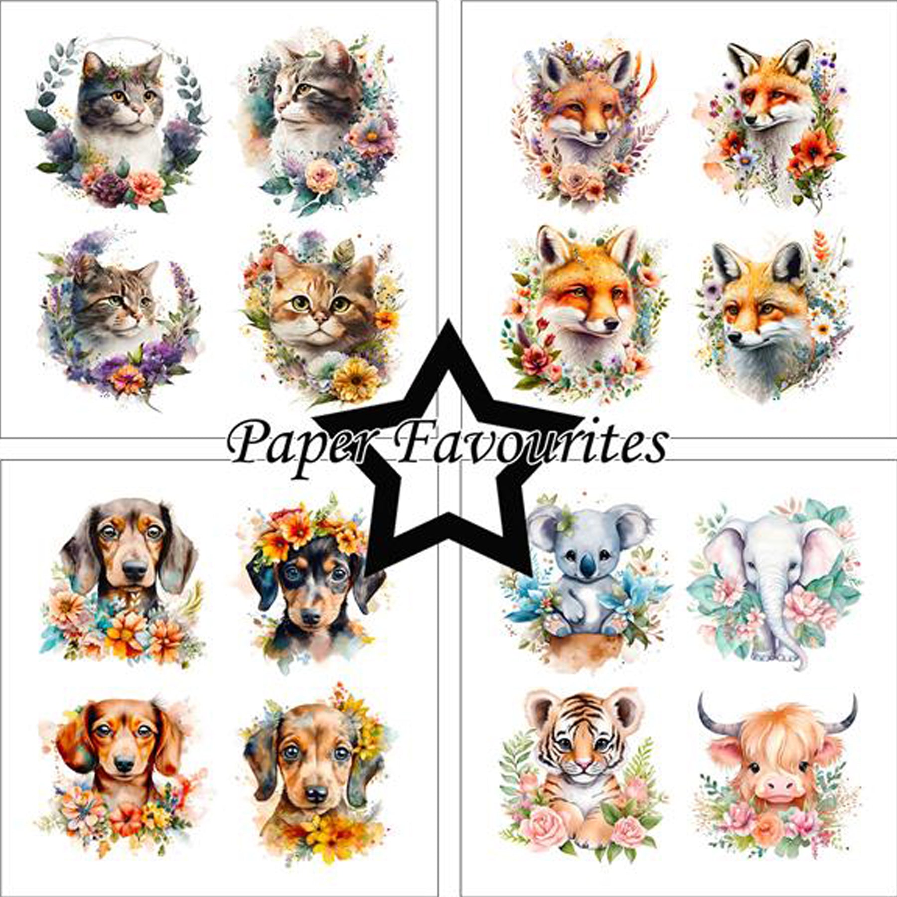 Crealive Paper Pad 200 g/m2 - 12’’ x 12’’ - Cute Animals
Inhalt:
• 8 Blatt
• 8 Designs
Spezifikationen:
• 12’’ x 12’’ (30.5 cm x 30.5 cm)
• 200 g/m2
• einseitig bedruckt
• säure- und ligninfrei
Dieses Paper Pad ist geeignet für:
• Karten
• Boxen
• 3D-Projekte
• Geschenkboxen & Verpackungen
• Plotten
• Scrapbooking
• Basteln mit Kindern
