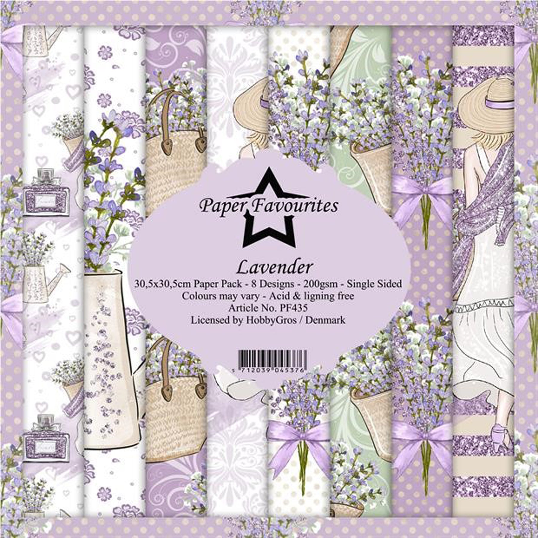 Crealive Paper Pad 200 g/m2 - 12’’ x 12’’ - Lavender
Inhalt:
• 8 Blatt
• 8 Designs
Spezifikationen:
• 12’’ x 12’’ (30.5 cm x 30.5 cm)
• 200 g/m2
• einseitig bedruckt
• säure- und ligninfrei
Dieses Paper Pad ist geeignet für:
• Karten
• Boxen
• 3D-Projekte
• Geschenkboxen & Verpackungen
• Plotten
• Scrapbooking
• Basteln mit Kindern