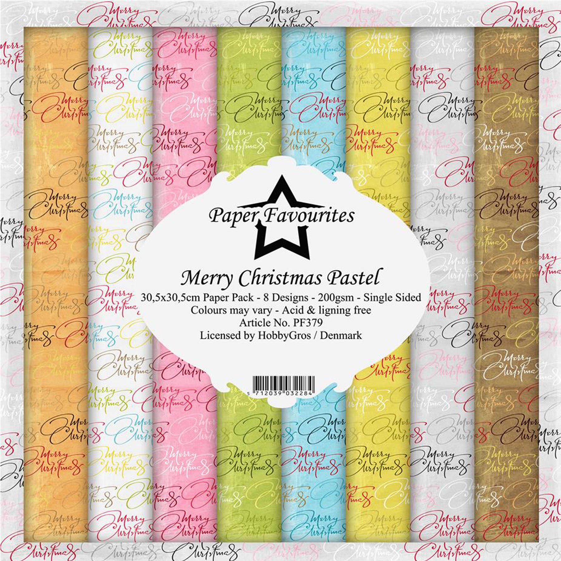 Crealive Paper Pad 200 g/m2 - 12’’ x 12’’ - Merry Christmas Pastel Inhalt: 8 Blatt 8 Designs Spezifikationen: 12’’ x 12’’ (30.5 cm x 30.5 cm) 200 g/m2 einseitig bedruckt säure- und ligninfrei Dieses Paper Pad ist geeignet für: Karten Boxen 3D-Projekte Geschenkboxen & Verpackungen Plotten Scrapbooking