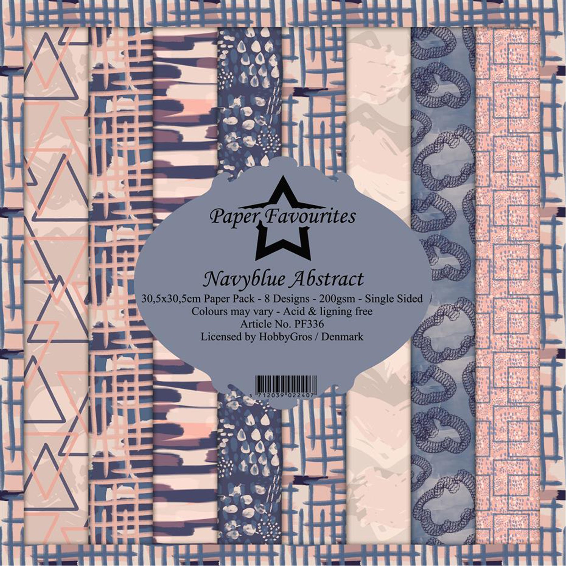 Crealive Paper Pad 200 g/m2 - 12’’ x 12’’ - Navyblue Abstract
Inhalt:
• 8 Blatt
• 8 Designs
Spezifikationen:
• 12’’ x 12’’ (30.5 cm x 30.5 cm)
• 200 g/m2
• einseitig bedruckt
• säure- und ligninfrei
Dieses Paper Pad ist geeignet für:
• Karten
• Boxen
• 3D-Projekte
• Geschenkboxen & Verpackungen
• Plotten
• Scrapbooking
• Basteln mit Kindern
