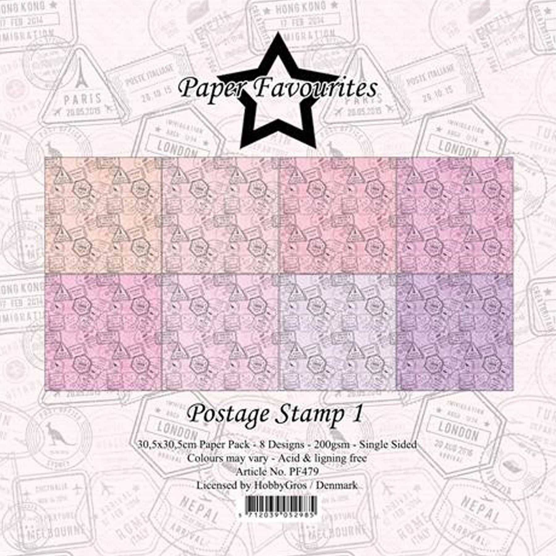 Crealive Paper Pad 200 g/m2 - 12’’ x 12’’ - Postage Stamp 1
Inhalt:
• 8 Blatt
• 8 Designs
Spezifikationen:
• 12’’ x 12’’ (30.5 cm x 30.5 cm)
• 200 g/m2
• einseitig bedruckt
• säure- und ligninfrei
Dieses Paper Pad ist geeignet für:
• Karten
• Boxen
• 3D-Projekte
• Geschenkboxen & Verpackungen
• Plotten
• Scrapbooking
• Basteln mit Kindern