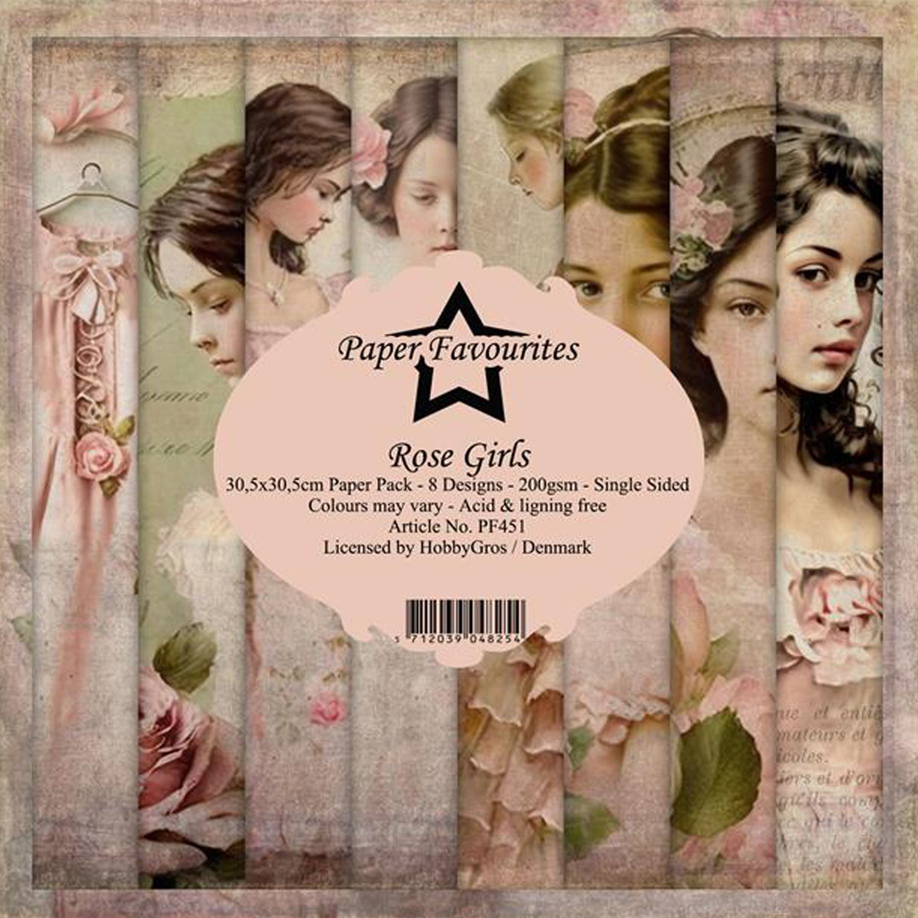 Crealive Paper Pad 200 g/m2 - 12’’ x 12’’ - Rose Girls
Inhalt:
• 8 Blatt
• 8 Designs
Spezifikationen:
• 12’’ x 12’’ (30.5 cm x 30.5 cm)
• 200 g/m2
• einseitig bedruckt
• säure- und ligninfrei
Dieses Paper Pad ist geeignet für:
• Karten
• Boxen
• 3D-Projekte
• Geschenkboxen & Verpackungen
• Plotten
• Scrapbooking
• Basteln mit Kindern