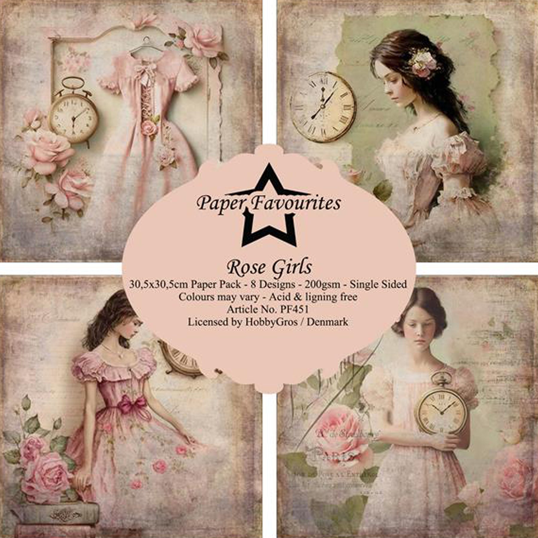 Crealive Paper Pad 200 g/m2 - 12’’ x 12’’ - Rose Girls
Inhalt:
• 8 Blatt
• 8 Designs
Spezifikationen:
• 12’’ x 12’’ (30.5 cm x 30.5 cm)
• 200 g/m2
• einseitig bedruckt
• säure- und ligninfrei
Dieses Paper Pad ist geeignet für:
• Karten
• Boxen
• 3D-Projekte
• Geschenkboxen & Verpackungen
• Plotten
• Scrapbooking
• Basteln mit Kindern