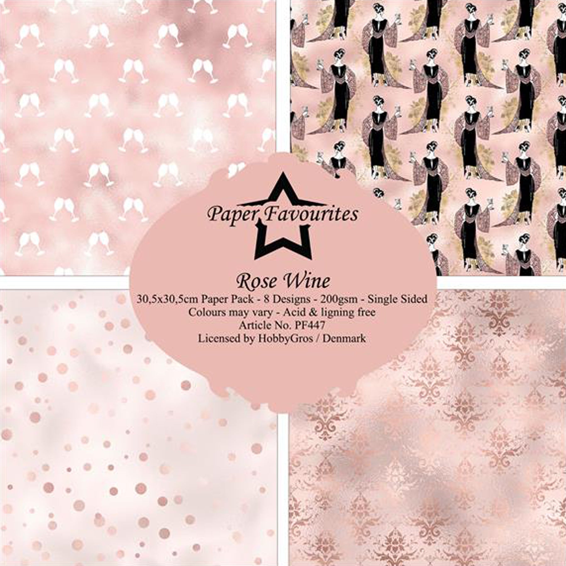 Crealive Paper Pad 200 g/m2 - 12’’ x 12’’ - Rose Wine
Inhalt:
• 8 Blatt
• 8 Designs
Spezifikationen:
• 12’’ x 12’’ (30.5 cm x 30.5 cm)
• 200 g/m2
• einseitig bedruckt
• säure- und ligninfrei
Dieses Paper Pad ist geeignet für:
• Karten
• Boxen
• 3D-Projekte
• Geschenkboxen & Verpackungen
• Plotten
• Scrapbooking
• Basteln mit Kindern