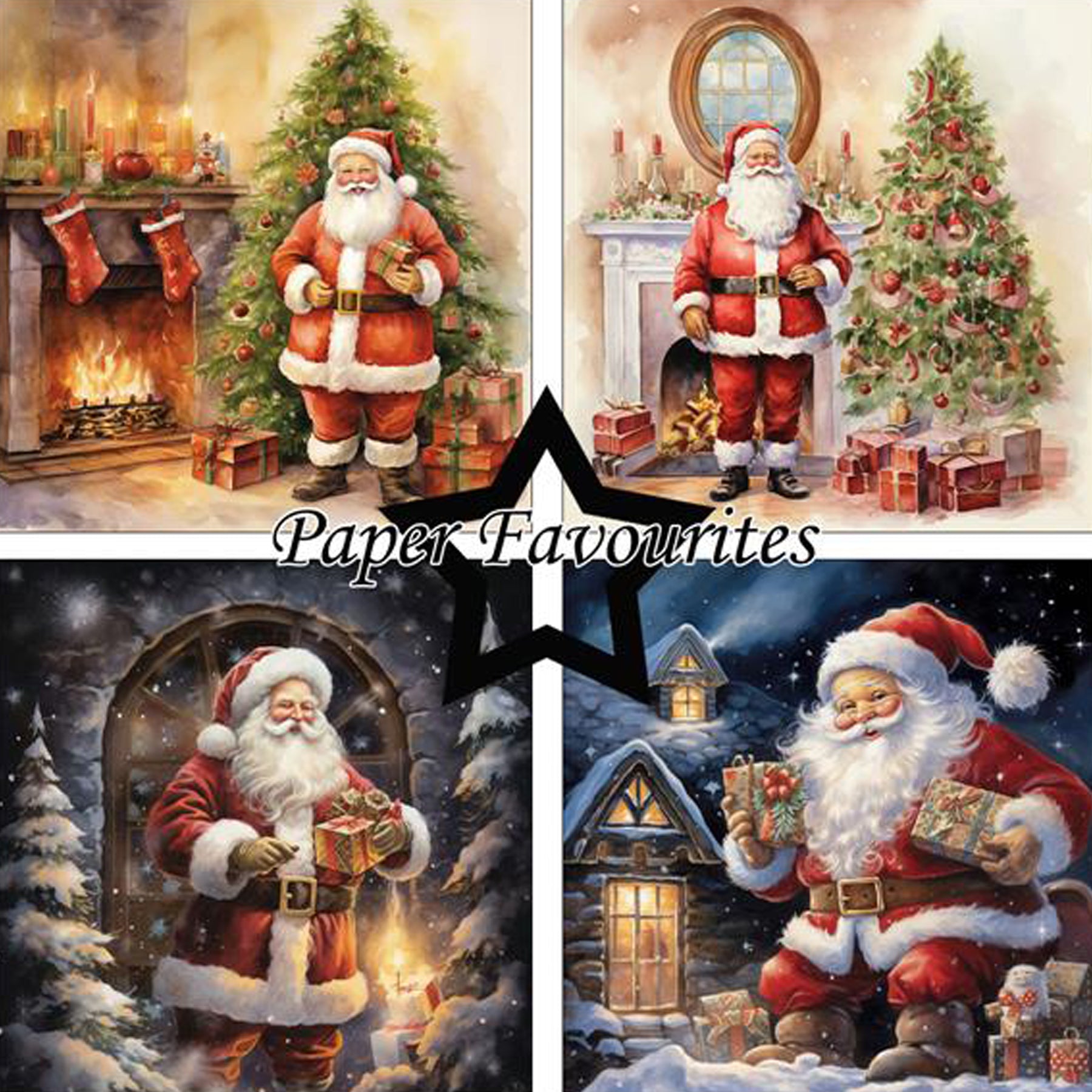 Crealive Paper Pad 200 g/m2 - 12’’ x 12’’ – Santa
Inhalt:
• 8 Blatt
• 8 Designs
Spezifikationen:
• 12’’ x 12’’ (30.5 cm x 30.5 cm)
• 200 g/m2
• einseitig bedruckt
• säure- und ligninfrei
Dieses Paper Pad ist geeignet für:
• Karten
• Boxen
• 3D-Projekte
• Geschenkboxen & Verpackungen
• Plotten
• Scrapbooking
• Basteln mit Kindern