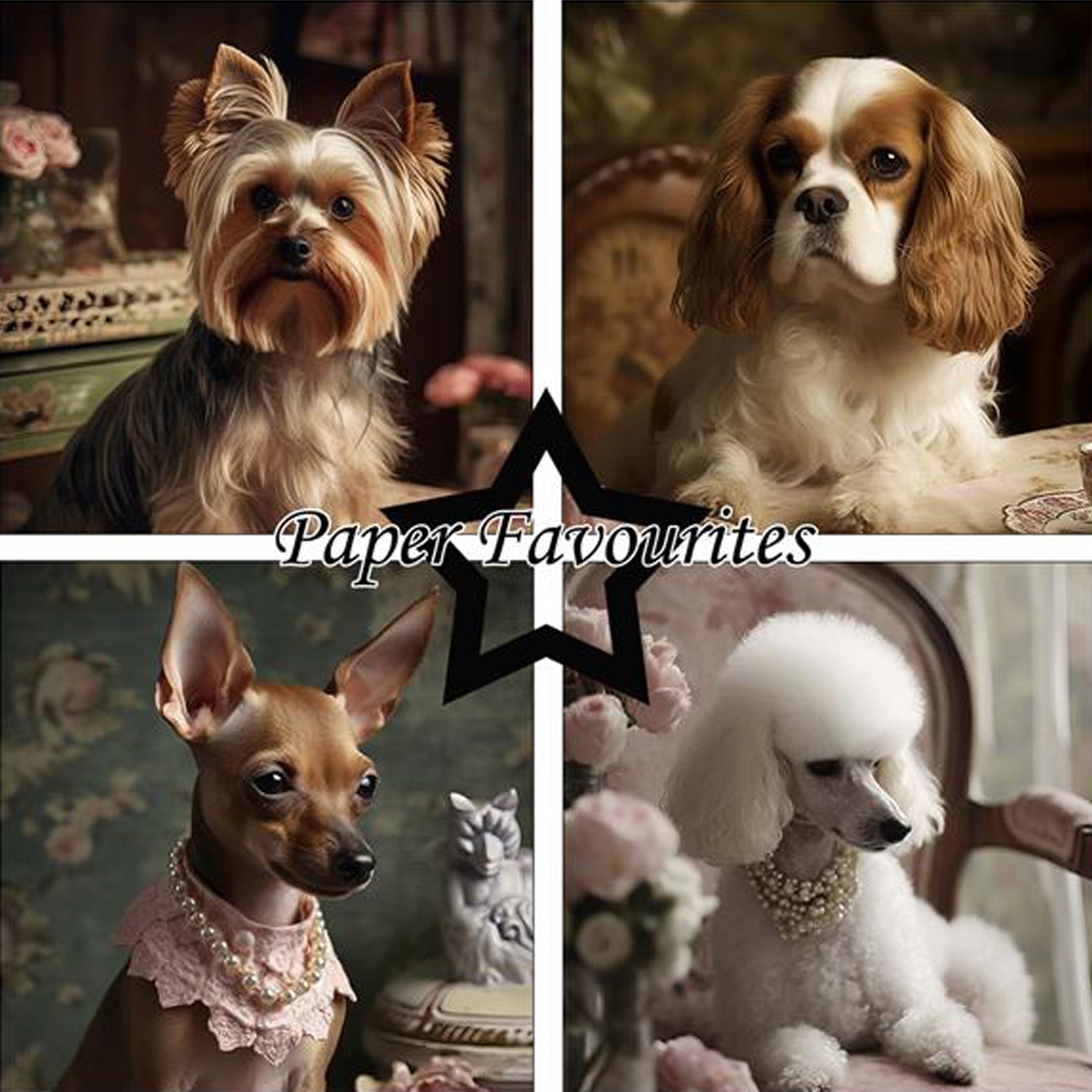 Crealive Paper Pad 200 g/m2 - 12’’ x 12’’ - Shabby Dogs
Inhalt:
• 8 Blatt
• 8 Designs
Spezifikationen:
• 12’’ x 12’’ (30.5 cm x 30.5 cm)
• 200 g/m2
• einseitig bedruckt
• säure- und ligninfrei
Dieses Paper Pad ist geeignet für:
• Karten
• Boxen
• 3D-Projekte
• Geschenkboxen & Verpackungen
• Plotten
• Scrapbooking
• Basteln mit Kindern