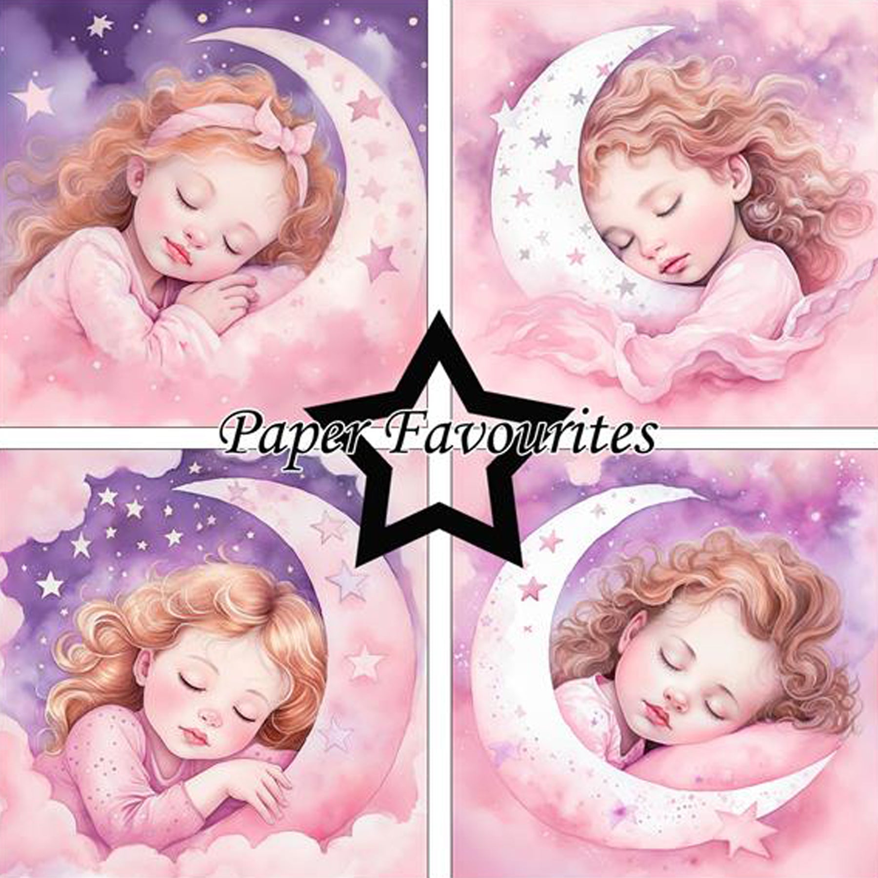 Crealive Paper Pad 200 g/m2 - 12’’ x 12’’ - Sleeping Girl & Boy
Inhalt:
• 8 Blatt
• 8 Designs
Spezifikationen:
• 12’’ x 12’’ (30.5 cm x 30.5 cm)
• 200 g/m2
• einseitig bedruckt
• säure- und ligninfrei
Dieses Paper Pad ist geeignet für:
• Karten
• Boxen
• 3D-Projekte
• Geschenkboxen & Verpackungen
• Plotten
• Scrapbooking
• Basteln mit Kindern