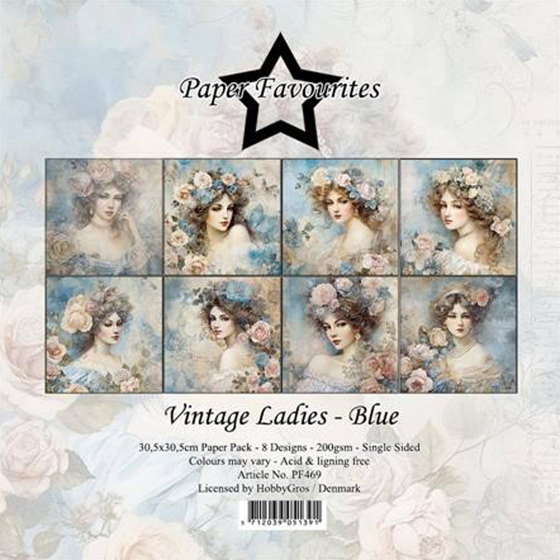 Crealive Paper Pad 200 g/m2 - 12’’ x 12’’ - Vintage Ladies - Blue
Inhalt:
• 8 Blatt
• 8 Designs
Spezifikationen:
• 12’’ x 12’’ (30.5 cm x 30.5 cm)
• 200 g/m2
• einseitig bedruckt
• säure- und ligninfrei
Dieses Paper Pad ist geeignet für:
• Karten
• Boxen
• 3D-Projekte
• Geschenkboxen & Verpackungen
• Plotten
• Scrapbooking
• Basteln mit Kindern
