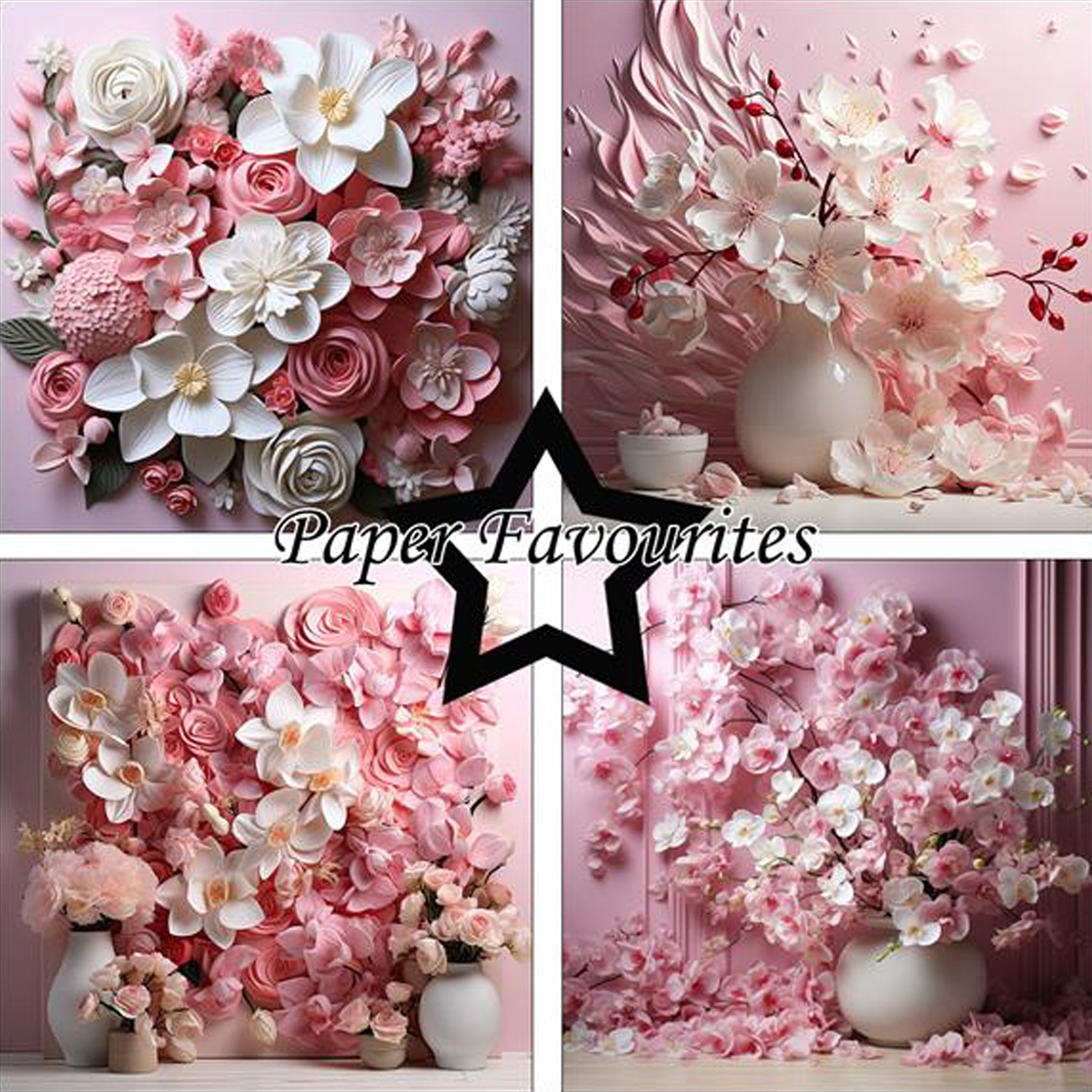 Crealive Paper Pad 200 g/m2 - 12’’ x 12’’ - Wedding Flowers
Inhalt:
• 8 Blatt
• 8 Designs
Spezifikationen:
• 12’’ x 12’’ (30.5 cm x 30.5 cm)
• 200 g/m2
• einseitig bedruckt
• säure- und ligninfrei
Dieses Paper Pad ist geeignet für:
• Karten
• Boxen
• 3D-Projekte
• Geschenkboxen & Verpackungen
• Plotten
• Scrapbooking
• Basteln mit Kindern