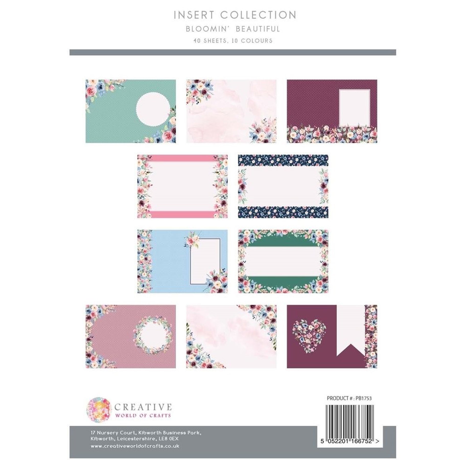 Crealive Papierblock 120 g/m2 - A4 - Bloomin Beautiful
Spezifikationen:
• 40 Blätter
• 10 Designs / Farben
• A4 (21.0 cm x 29.7 cm)
• 120 g/m2
• Marke: The Paper Boutique
Dieses Designpapier ist geeignet für:
• Briefe
• Verzierungen von Karten, Geschenkboxen & Verpackungen
• Plotten
• Stanzen
• Scrapbooking
• Mixed Media
• Journaling
Dieses blumige Motivpapier mit 10 verschiedenen Designs ist eine tolle Basis für wunderbare Briefe, Karten, Scrapbooking, Journaling, als Dekoration auf deinen Geschenkbo