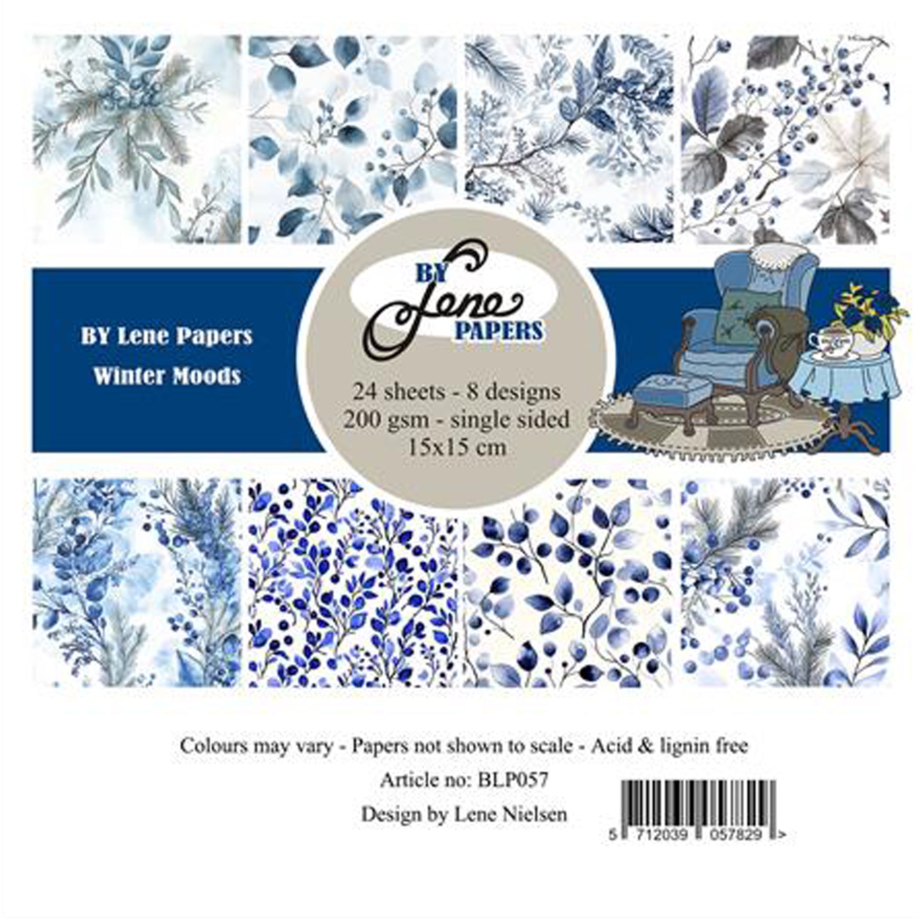 Crealive Paper Pad 200 g/m2 - 15 cm x 15 cm - Winter Moods
Inhalt:
• 24 Blatt
• 8 Designs
Spezifikationen:
• 15 cm x 15 cm
• 200 g/m2
• einseitig bedruckt
• säure- und ligninfrei
Dieses Paper Pad ist geeignet für:
• Karten
• Boxen
• 3D-Projekte
• kleine Geschenkboxen & Verpackungen
• Plotten
• Scrapbooking
Schneideeinstellung
Bitte teste die Schneideeinstellungen immer erst mit einem Buchstaben oder dem @-Zeichen, da die Einstellung durch das Alter des Messers abhängig ist.
Marke: By Lene Papers