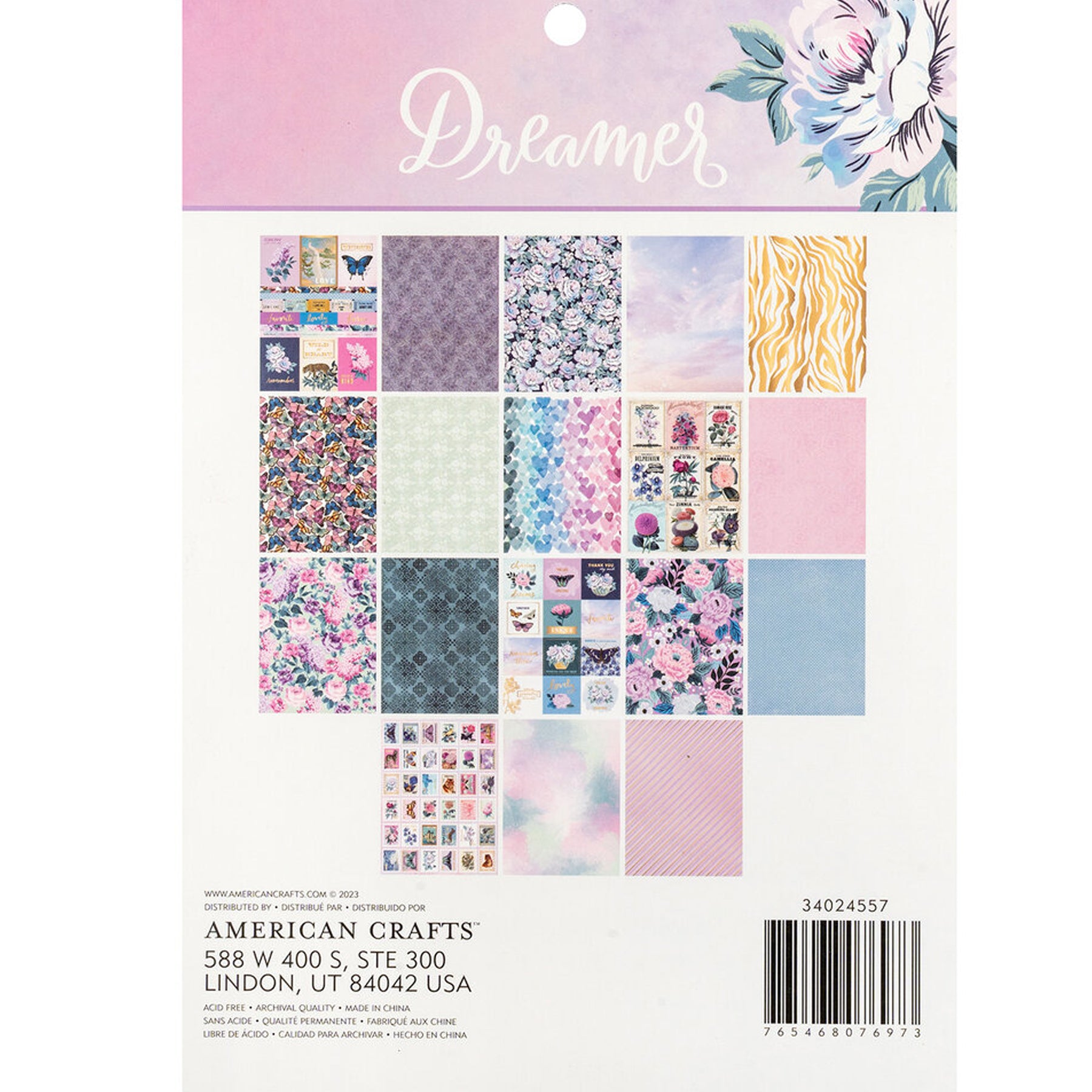 Crealive Designpapier 180 g/m2 - 6’’ x 8’’ - Dreamer
Spezifikationen:
• 36 Blätter
• 180 g/m2
• Grösse 6" x 8" (15.2 x 20.3 cm)
• beidseitig bedruckt
• teilweise mit Folie
• Marke: American Crafts
Dieses Paper Pad ist geeignet für:
• Karten
• Verzierungen für Boxen, Geschenk-Verpackungen, etc.
• Scrapbooking
• Mixed Media
• Journaling
Schneideeinstellung
Vor dem Schneiden; testen Sie bitte erst die Schneideeinstellungen, denn die Einstellung ist abhängig vom Alter des benutzten Messers.