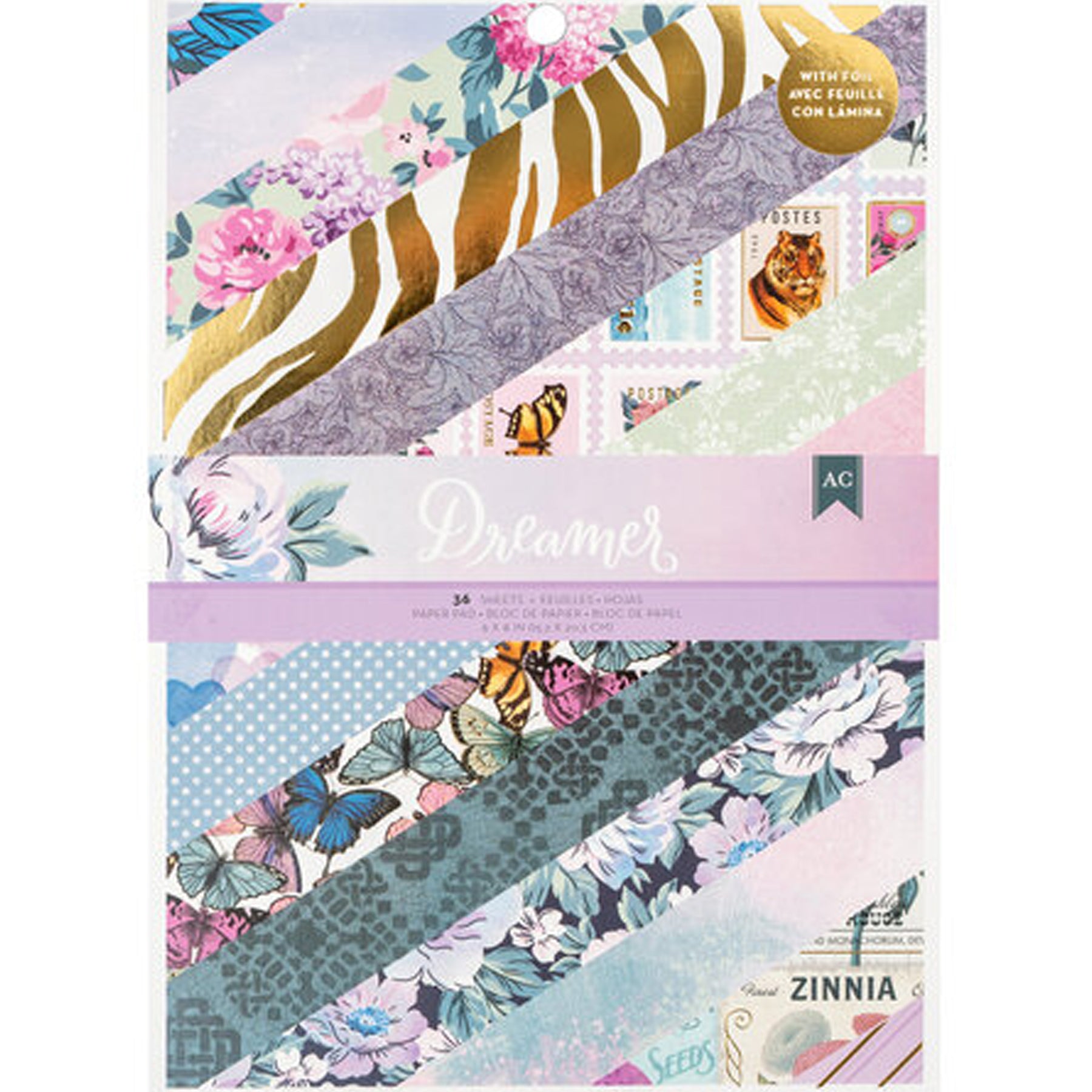 Crealive Designpapier 180 g/m2 - 6’’ x 8’’ - Dreamer
Spezifikationen:
• 36 Blätter
• 180 g/m2
• Grösse 6" x 8" (15.2 x 20.3 cm)
• beidseitig bedruckt
• teilweise mit Folie
• Marke: American Crafts
Dieses Paper Pad ist geeignet für:
• Karten
• Verzierungen für Boxen, Geschenk-Verpackungen, etc.
• Scrapbooking
• Mixed Media
• Journaling
Schneideeinstellung
Vor dem Schneiden; testen Sie bitte erst die Schneideeinstellungen, denn die Einstellung ist abhängig vom Alter des benutzten Messers.