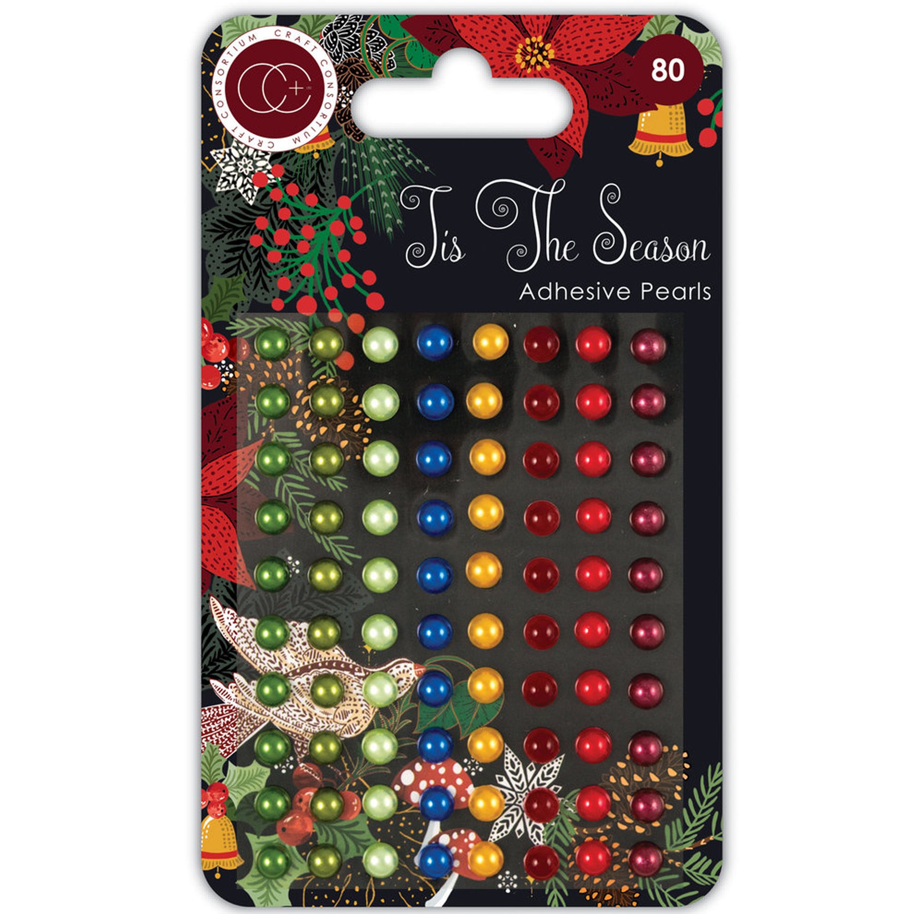 Crealive Selbstklebende Perlen - Tis the Season
Inhalt:
• 80 Perlen
• 10 Perlen pro Farbe
• einheitliche Grössen
Selbstklebende Perlen sind geeignet für:
• Karten-Verzierungen
• Plotten
• Scrapbooking
• Journaling
• Geschenke
• kleine Tüten
Spezifikationen:
• selbstklebende, glänzende Punkte
Die selbstklebenden Perlen sind zum Dekorieren und Verzieren von Karten, Scrapbooking Seiten, persönliche Geschenke oder kleine Tüten geeignet. Sie lassen sich einfach befestigen und sind vielfältig einsetzbar.