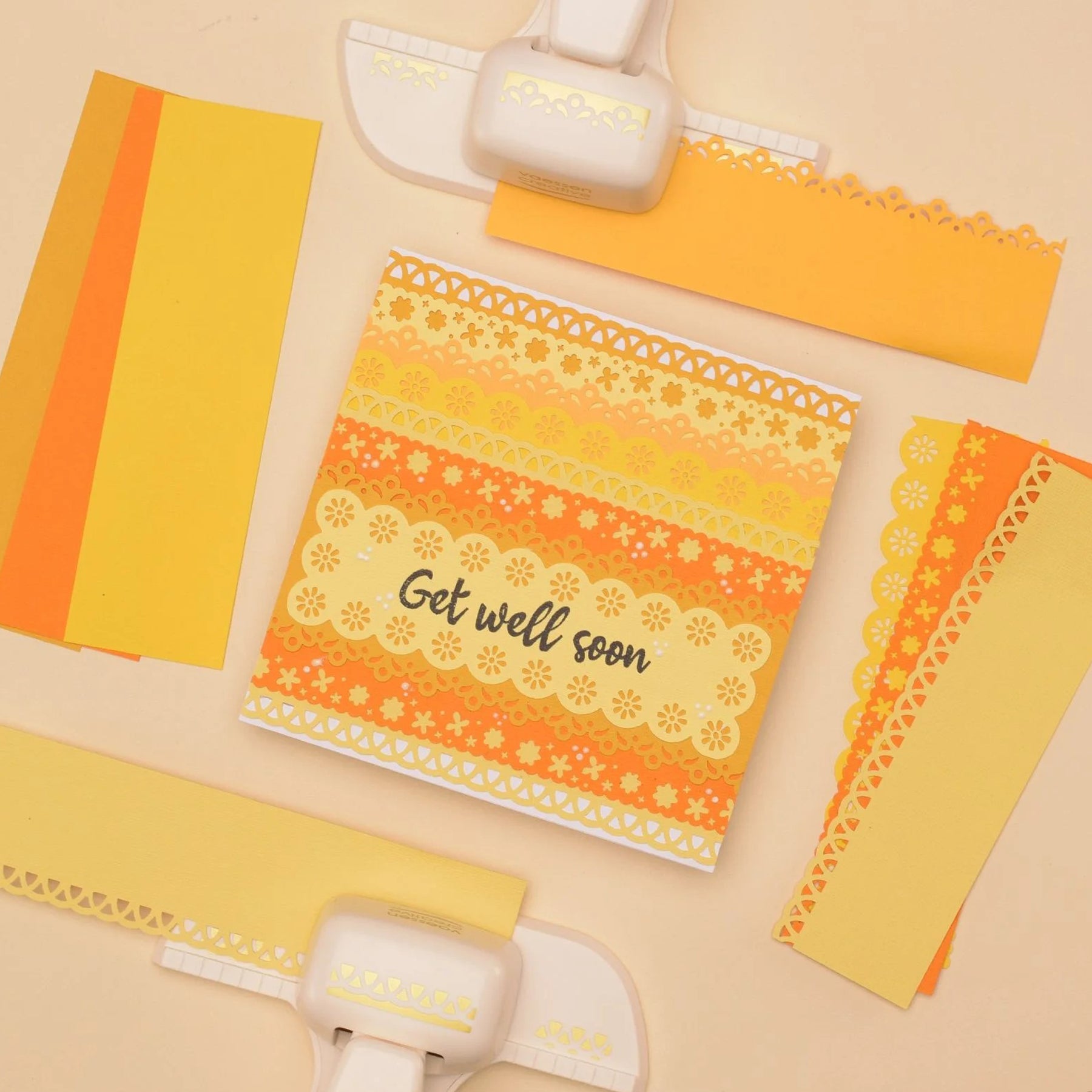 Crealive Cardstock Basic Multipack 216 g/m2 - 12’’ x 12’’ - Gelb Strukturiert (24 Cardstock)
Spezifikationen:
• 12’’ x 12’’ (30.5 cm x 30.5 cm)
• 216 g/m2
• beidseitig farbig (voll durchgefärbt)
• beschreibbar
• säurefrei
• strukturierte Oberfläche
Inhalt:
• 4 x Cardstock Crocus
• 4 x Cardstock Asparagus
• 4 x Cardstock Lemon Yellow
• 4 x Cardstock Honey
• 4 x Cardstock Bee
• 4 x Cardstock Mango
Dieses Cardstock / Bastelpapier ist geeignet für:
• Karten
• Karten-Verzierungen
• Plotten
• Stanzen
• Präge