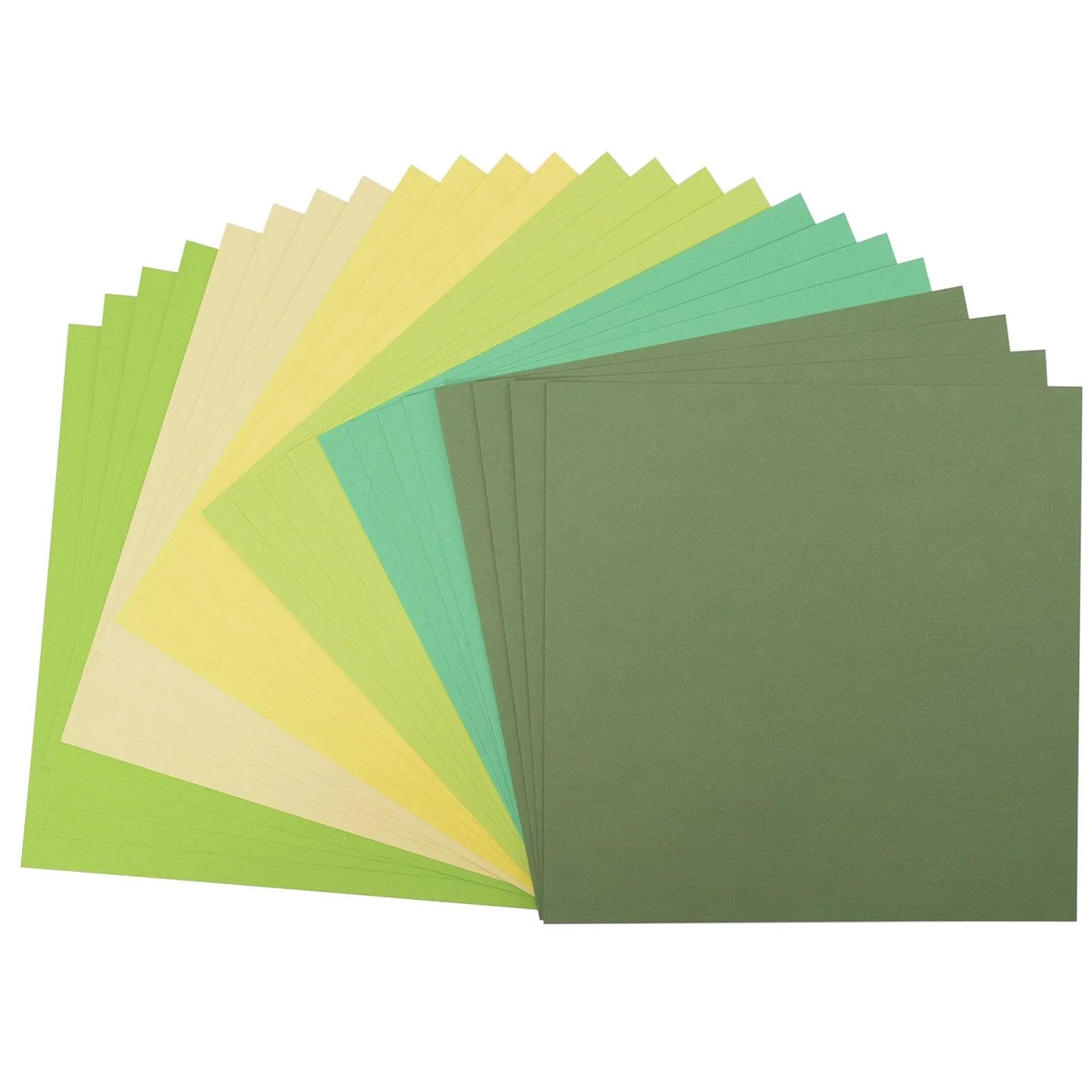 Crealive Cardstock Basic Multipack 216 g/m2 - 12’’ x 12’’ - Grün Strukturiert (24 Cardstock)
Spezifikationen:
• 12’’ x 12’’ (30.5 cm x 30.5 cm)
• 216 g/m2
• beidseitig farbig (voll durchgefärbt)
• beschreibbar
• säurefrei
• strukturierte Oberfläche
Inhalt:
• 4 x Cardstock Pine
• 4 x Cardstock Holly
• 4 x Cardstock Lime
• 4 x Cardstock Pistachio
• 4 x Cardstock Anise
• 4 x Cardstock Frog
Dieses Cardstock / Bastelpapier ist geeignet für:
• Karten
• Karten-Verzierungen
• Plotten
• Stanzen
• Prägen
• Gesch