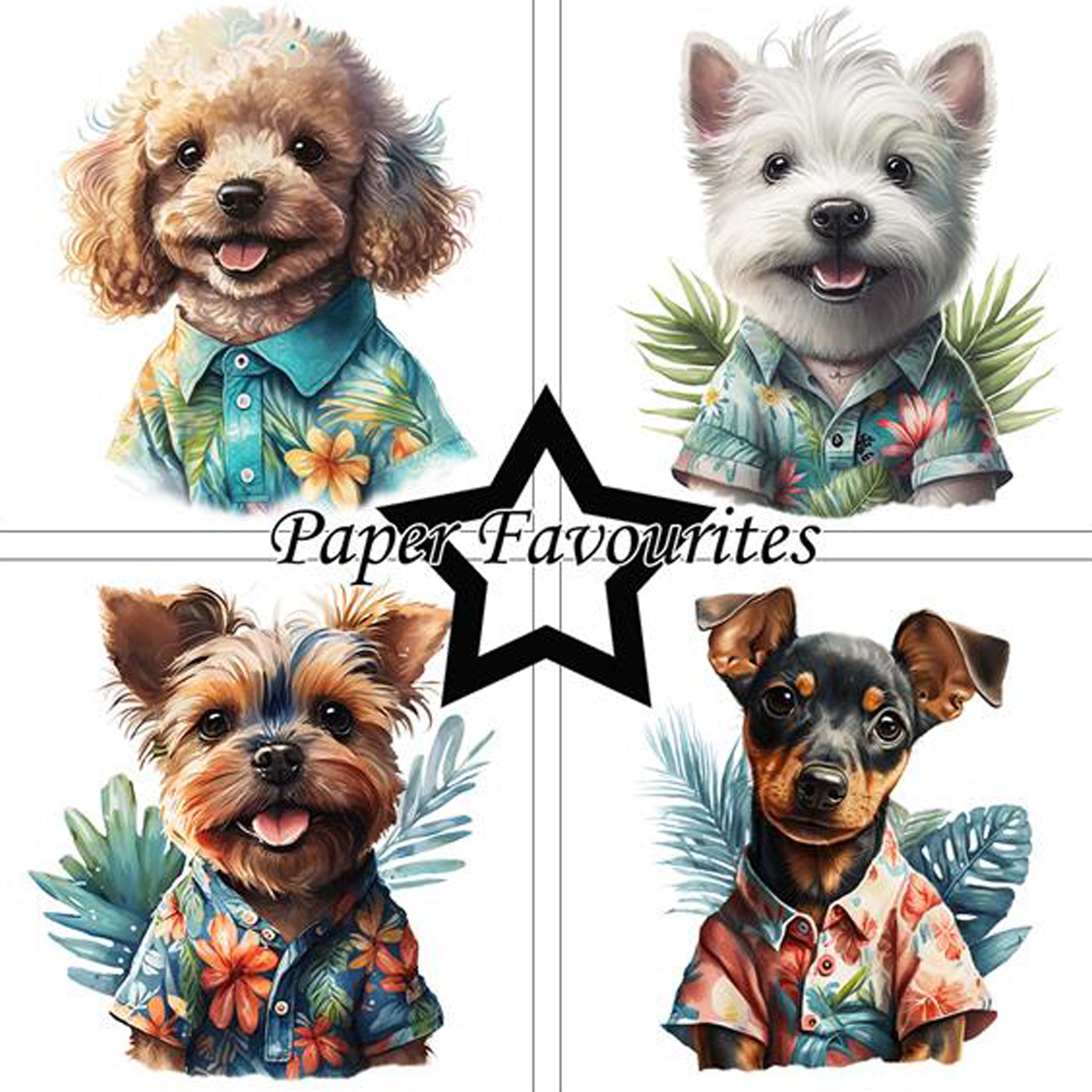 Crealive Paper Pad 200 g/m2 - 6’’ x 6’’ - Summer Dogs
Inhalt:
• 24 Bogen
• 8 Designs
Spezifikationen:
• 6’’ x 6’’ (15 cm x 15 cm)
• 200 g/m2
• einseitig bedruckt
• säure- und ligninfrei
Dieses Paper Pad ist geeignet für:
• Karten
• Karten-Verzierungen
• Plotten
• Stanzen
• Prägen
• Scrapbooking
Dieses einseitig bedruckte Designpapier mit süssen Hunde-Designs ist eine wunderbare Basis für kreative, spezielle, individuelle Karten, Plotts, Verzierungen von Geschenktaschen, Schachteln, Karten, Geschenkbo