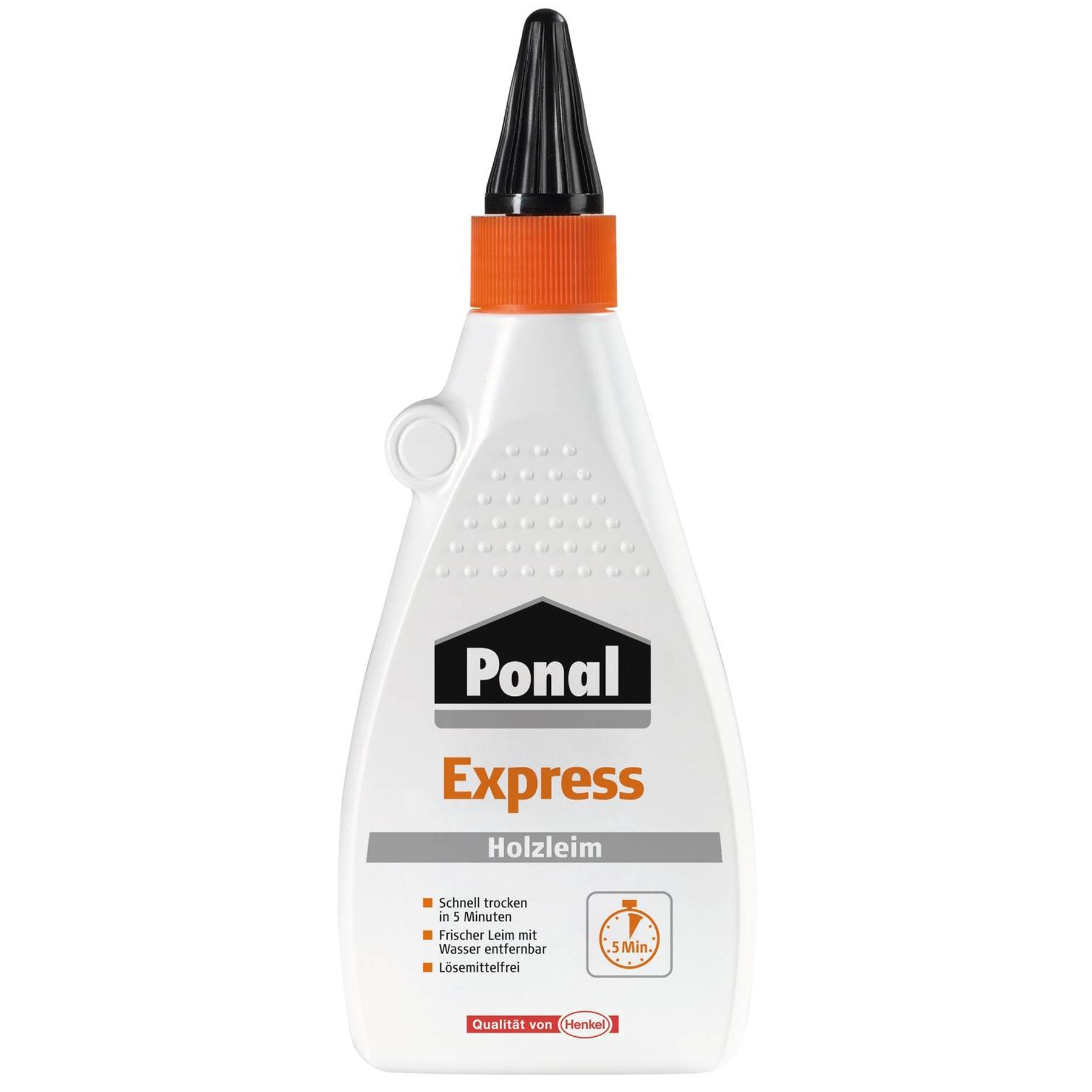 Crealive Ponal Express Holzleim - 120 g oder 550 g
Der Ponal Express Holzleim passt perfekt zu unseren Holz Bastel-Klötzchen. Er ist in ca. 5 Minuten trocken, ist ohne Lösemittel und mit Wasser entfernbar.
Inhalt:
• 1 Ponal Express Holzleim à 120 g oder 550 g
Spezifikationen:
• wasserfester Holzkleber nach DIN EN 204/D2
• schnelle Abbindezeit von ca. 5 Minuten
• ideal für Fugen-, Flächenverleimungen oder als Bastelleim
• leichte Anwendung & Dosierung
• Farbe: Weiss
• Inhalt: 1 x 120 g Flasche oder 1 x 55