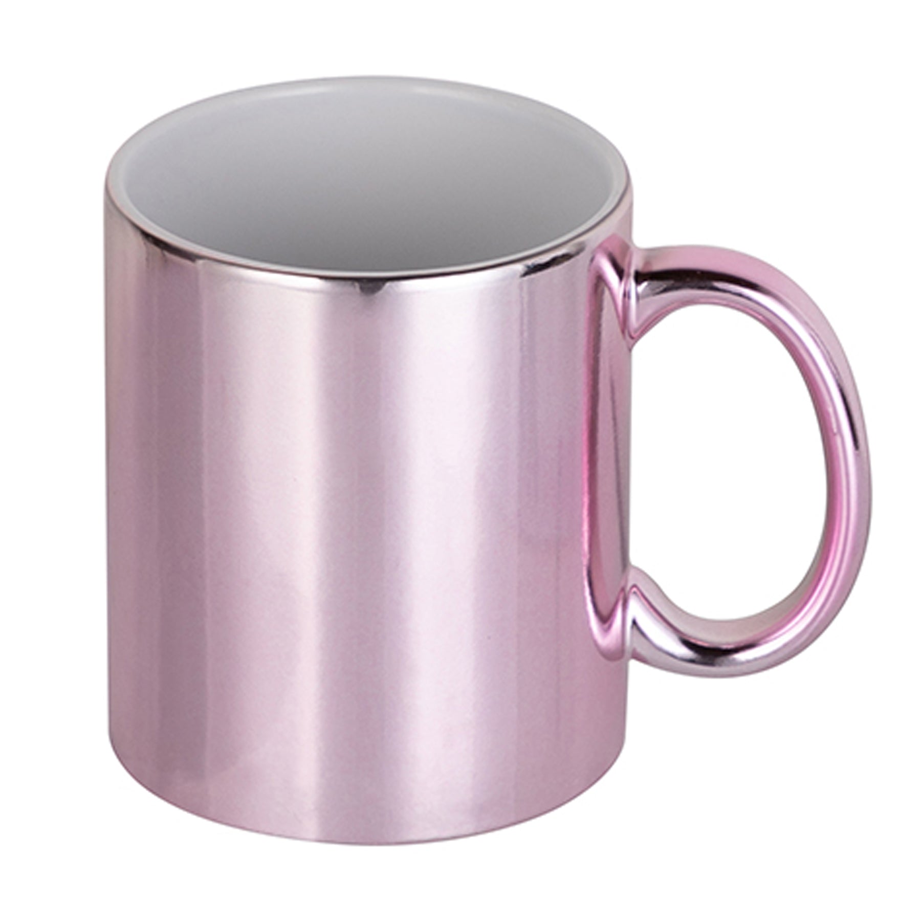 Crealive Keramiktasse - Plated Chrom Effekt Diese aussergewöhnliche Keramiktasse mit Chrom Effekt / Spiegeleffekt ist ein echter Hingucker! Sie ist für den Sublimationsdruck / Infusible Ink und lässt sich auf unzählige Arten gestalten. Die leuchtende Farbe ist angenehm glatt und macht sie, persönlich gestaltet, zu einem echten Unikat! Inhalt: • 1 Keramiktasse Chrom Effekt Diese Keramiktasse ist geeignet für: • Tassen-Kreationen mit dem Sublimationsdruck-Verfahren • Infusible Ink